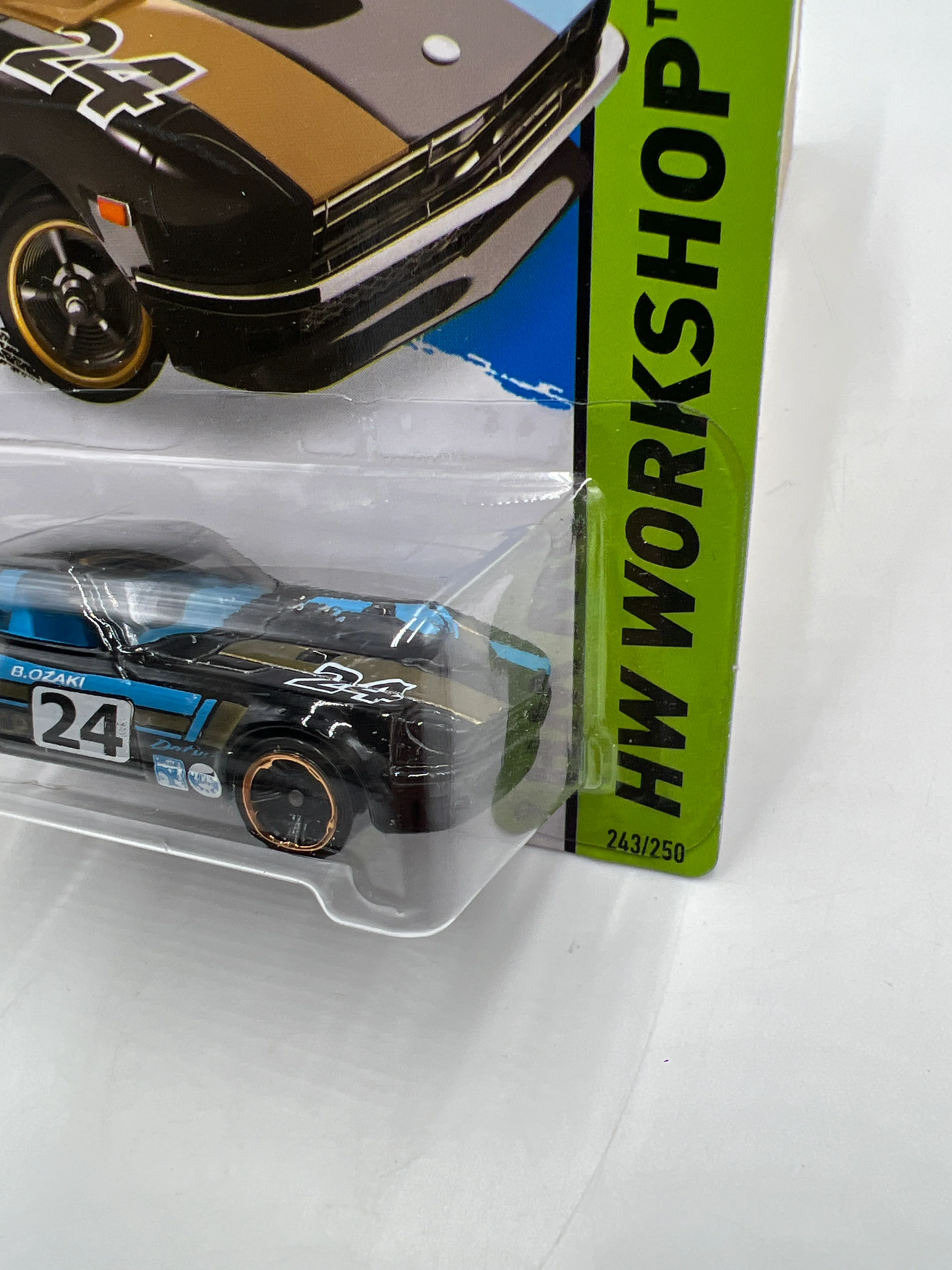 2015 Hot Wheels Workshop #243 Datsun 240Z Black 87F - Image 4