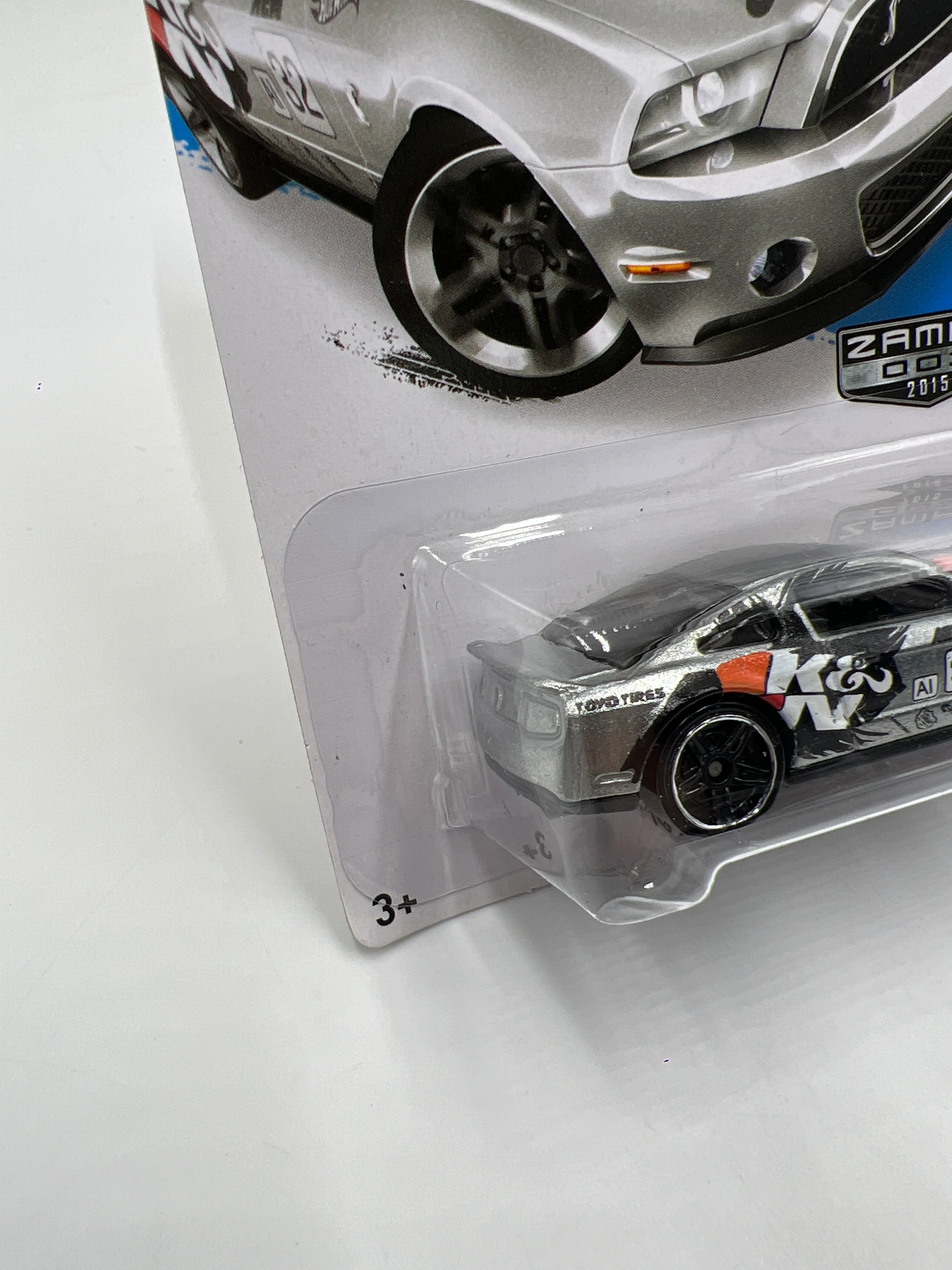 2015 Hot Wheels Walmart Exclusive Zamac 003 #11 10 Ford Shelby GT500 K&N 143A - Image 5