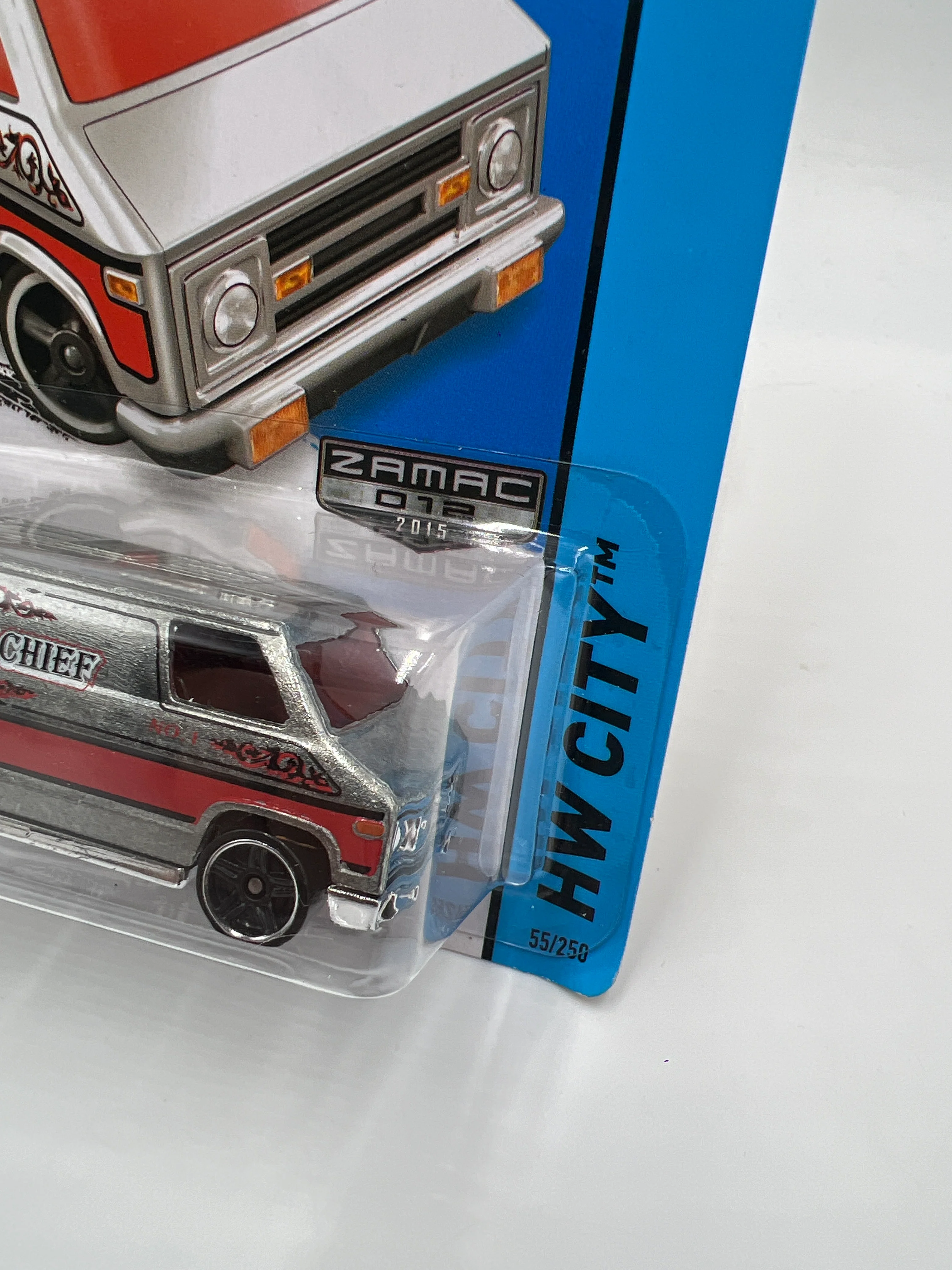2015 Hot Wheels Walmart Exclusive Zamac 12 #55 Super Van 149E 148H - Image 4