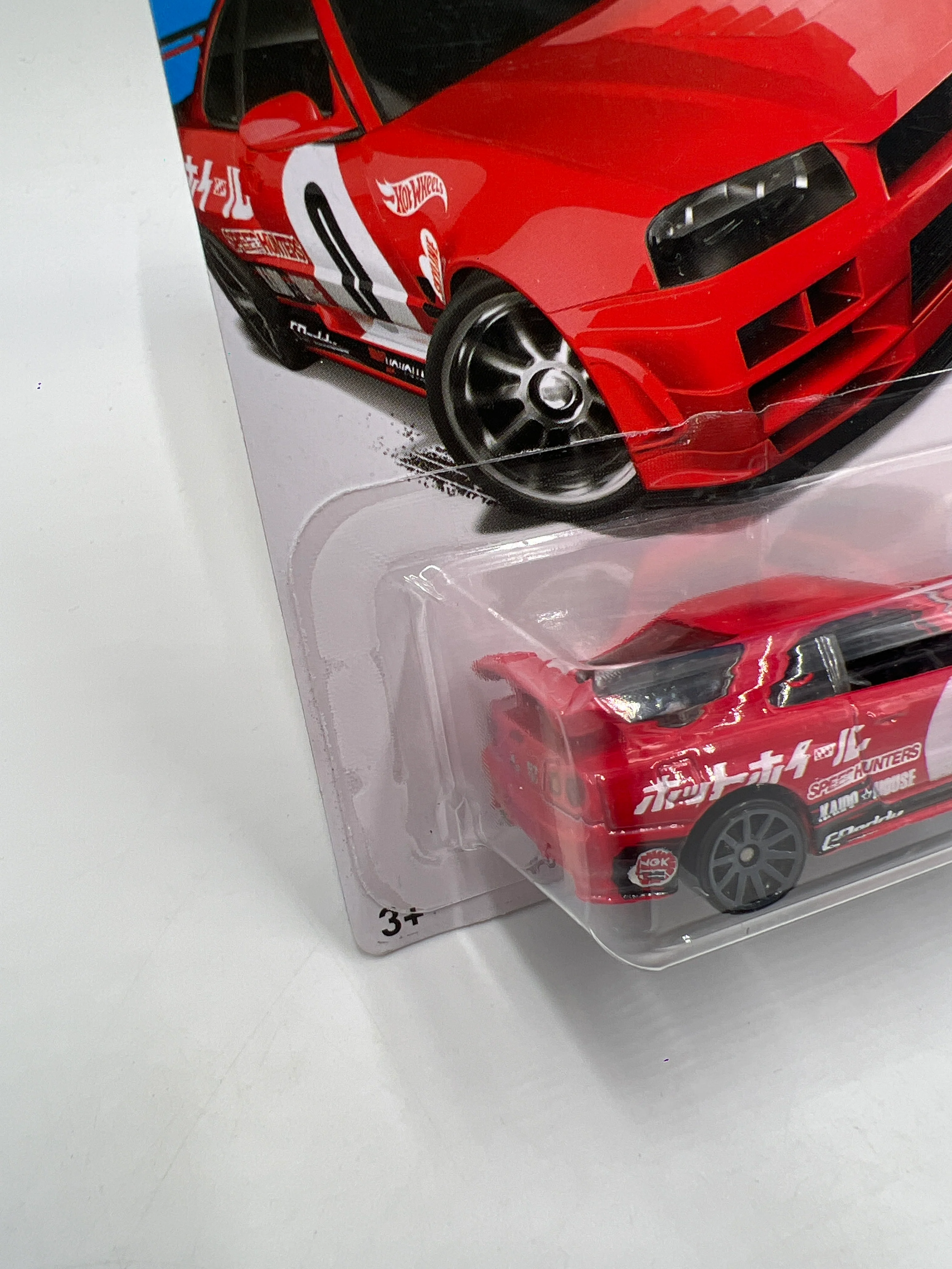 2016 Hot Wheels Night Burnerz #83 Need For Speed Nissan Skyline GT-R R34 Red - Image 4