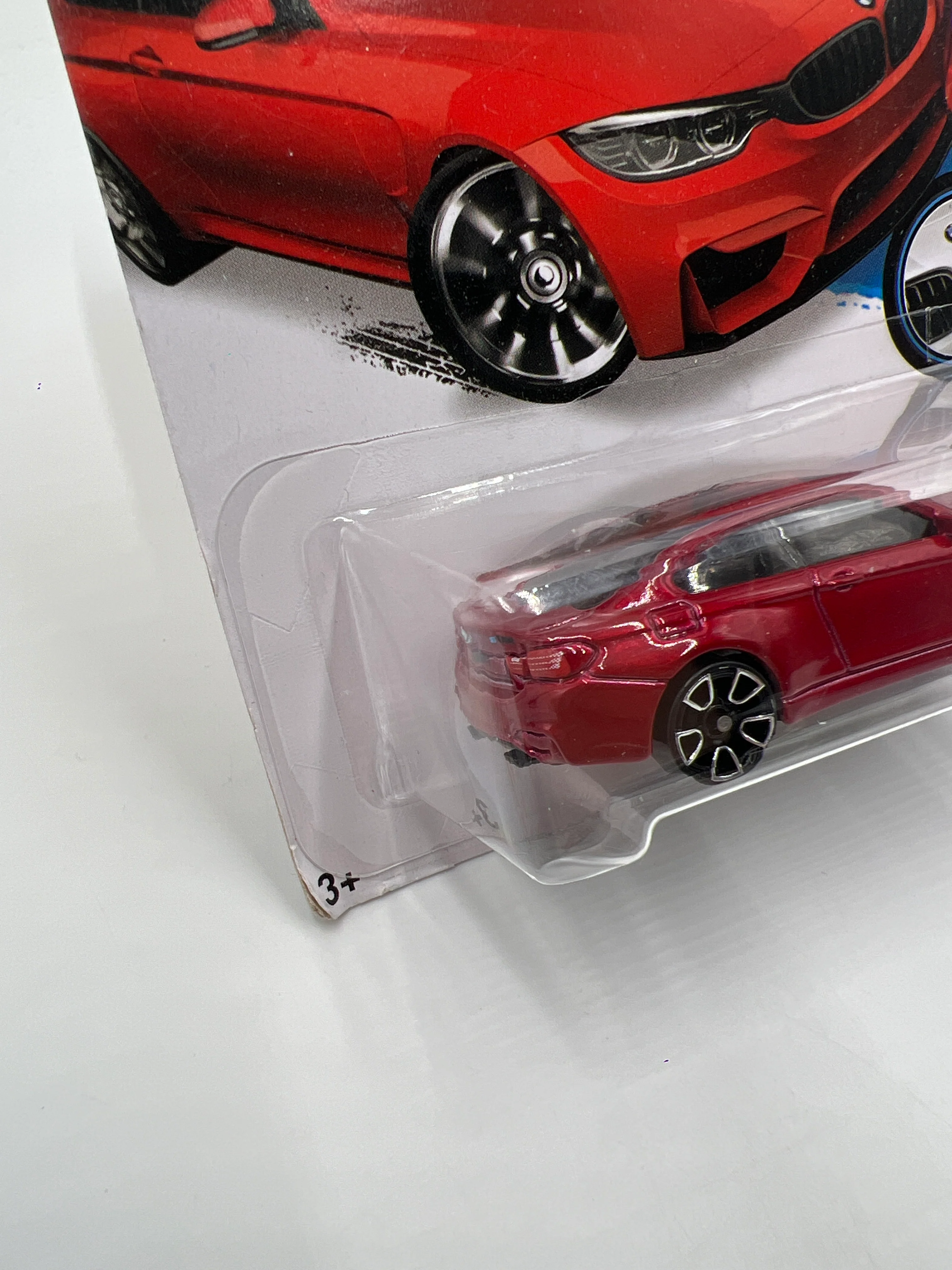 2016 Hot Wheels BMW #189 BMW M4 Red 108A - Image 5