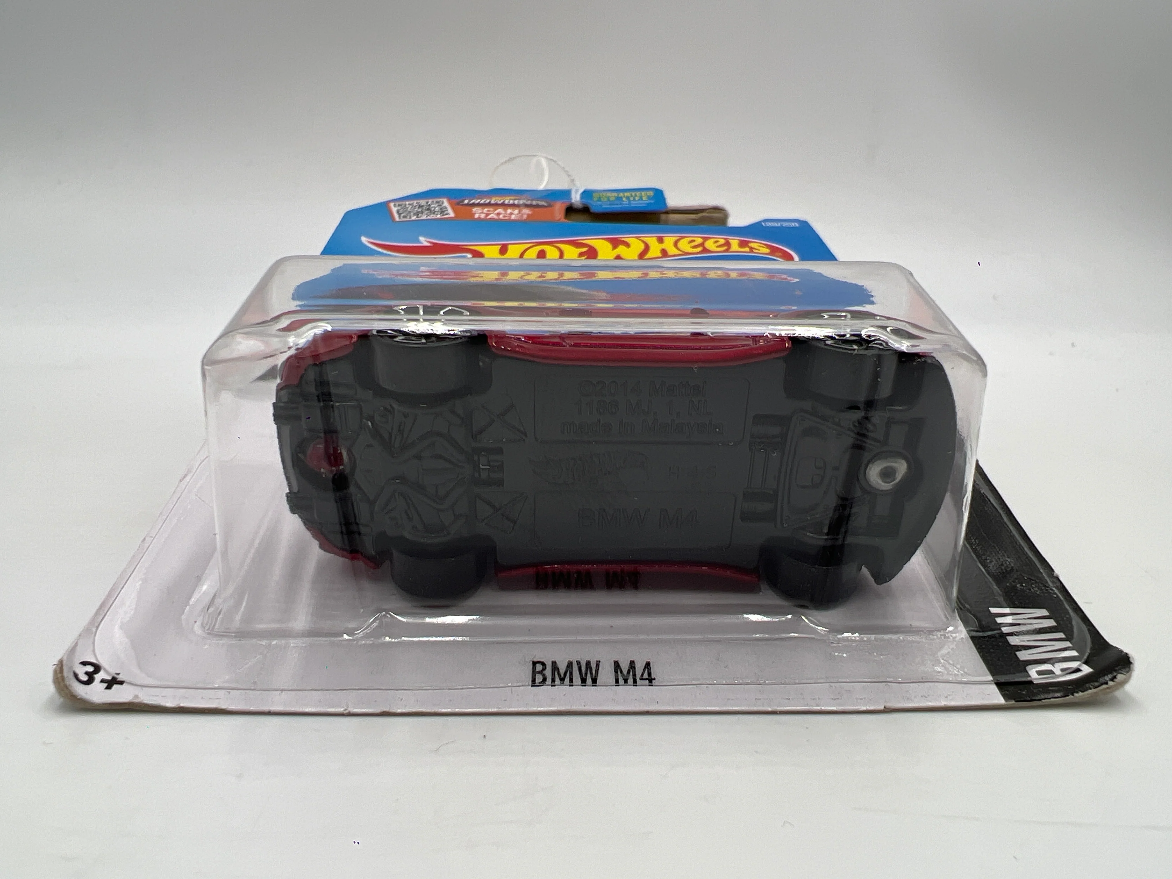 2016 Hot Wheels BMW #189 BMW M4 Red 108A - Image 7
