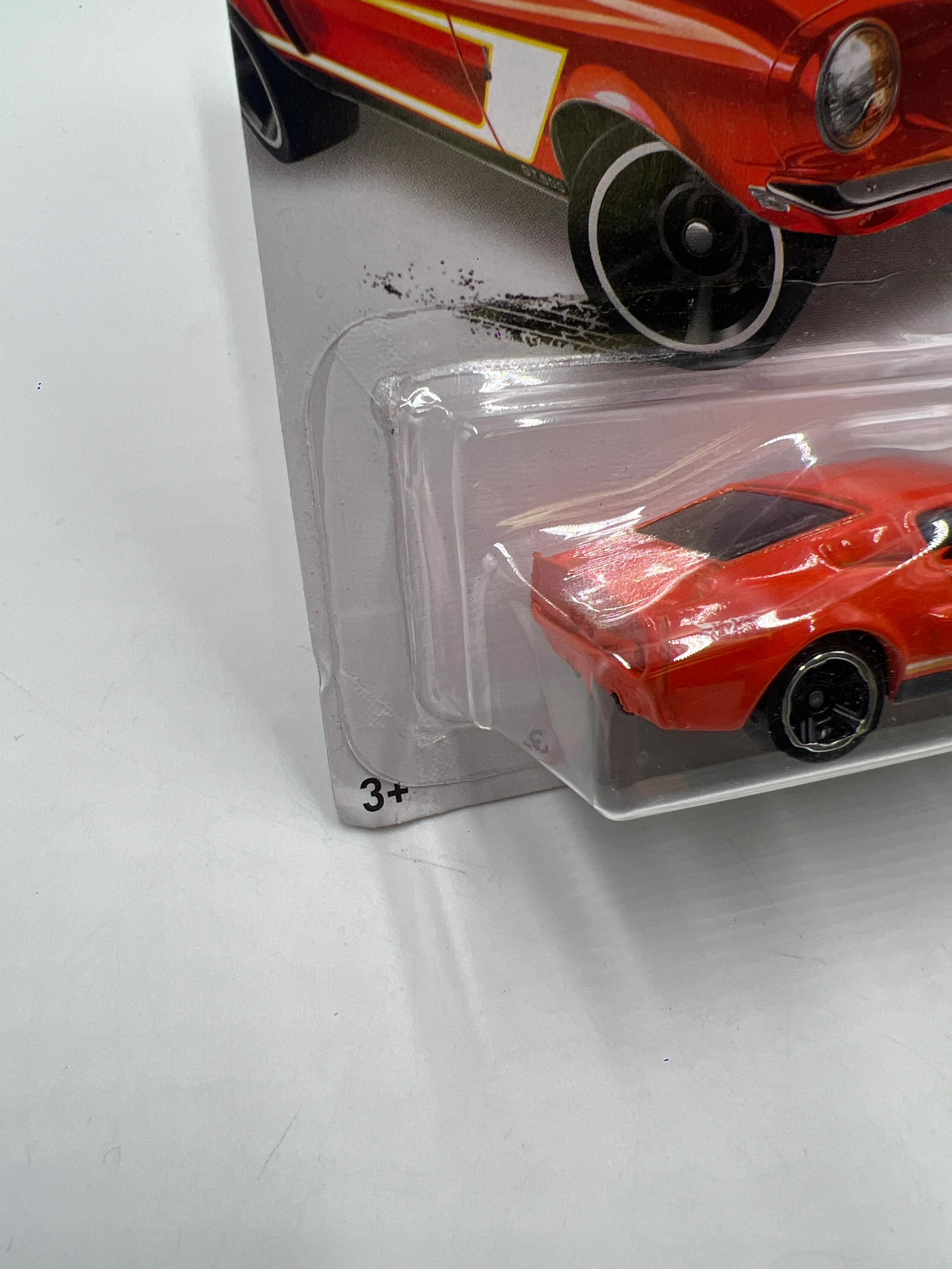 2016 Hot Wheels Then and Now #105 68 Shelby GT500 Orange 30G - Image 5