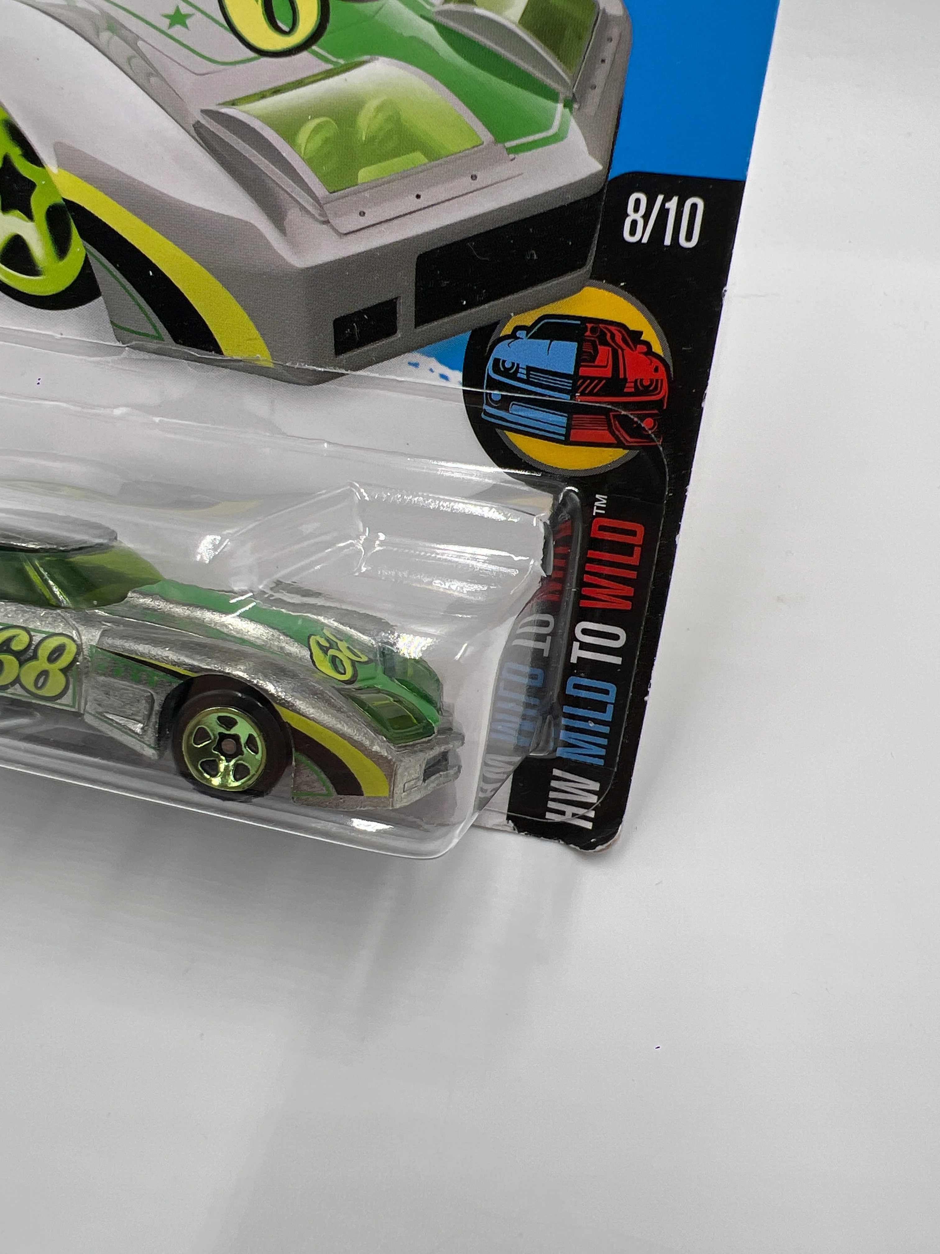 2016 Hot Wheels Walmart Exclusive Zamac #63 76 Greenwood Corvette 147i - Image 3