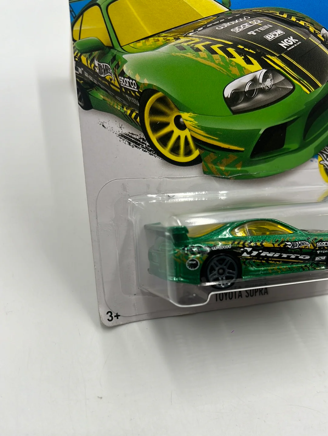 Hot Wheels 2017 - Toyota Supra Green #117 94A - Image 5