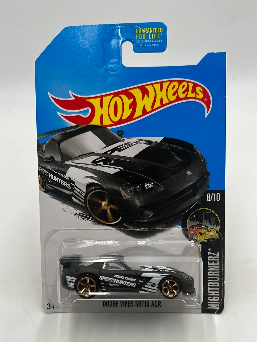 Hot Wheels 2017 Nightburnerz Dodge Viper SRT10 ACR Kmart Exclusive 237A - Image 2