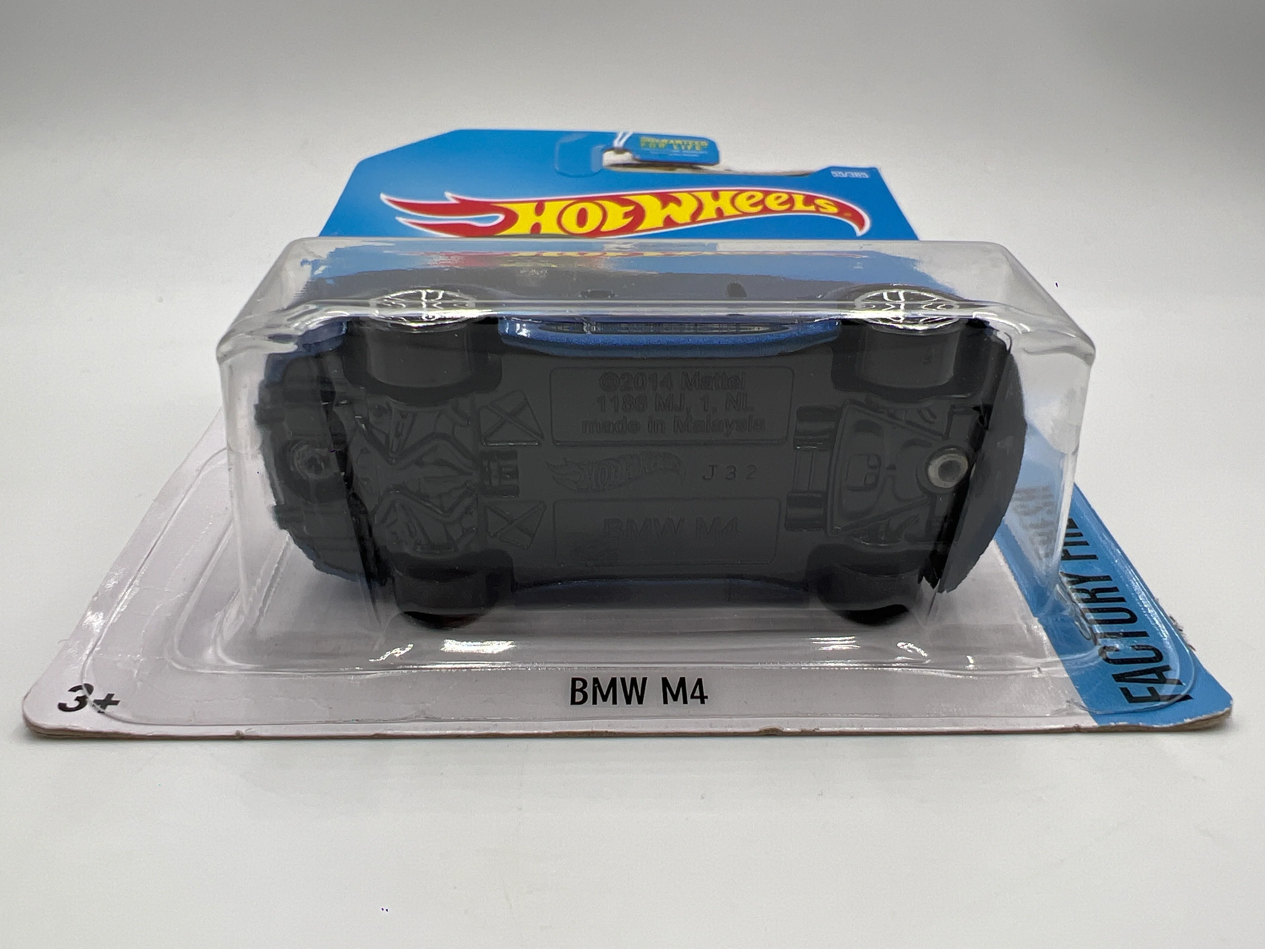 2017 Hot Wheels Factory Fresh #55 BMW M4 Blue 105A - Image 6