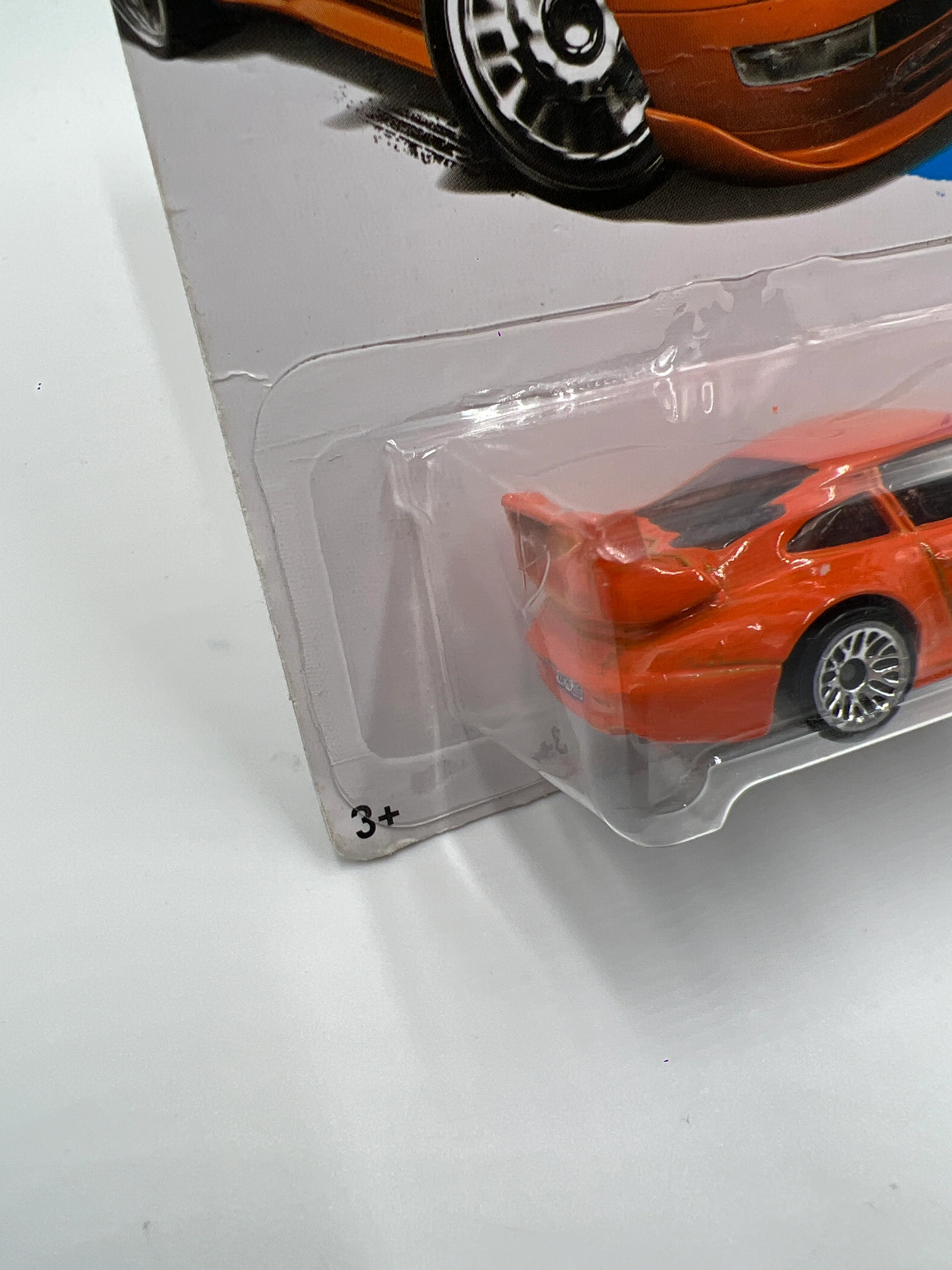 2017 Hot Wheels Factory Fresh #30 Porsche 993 GT2 Orange (Bad Card) 98A - Image 5