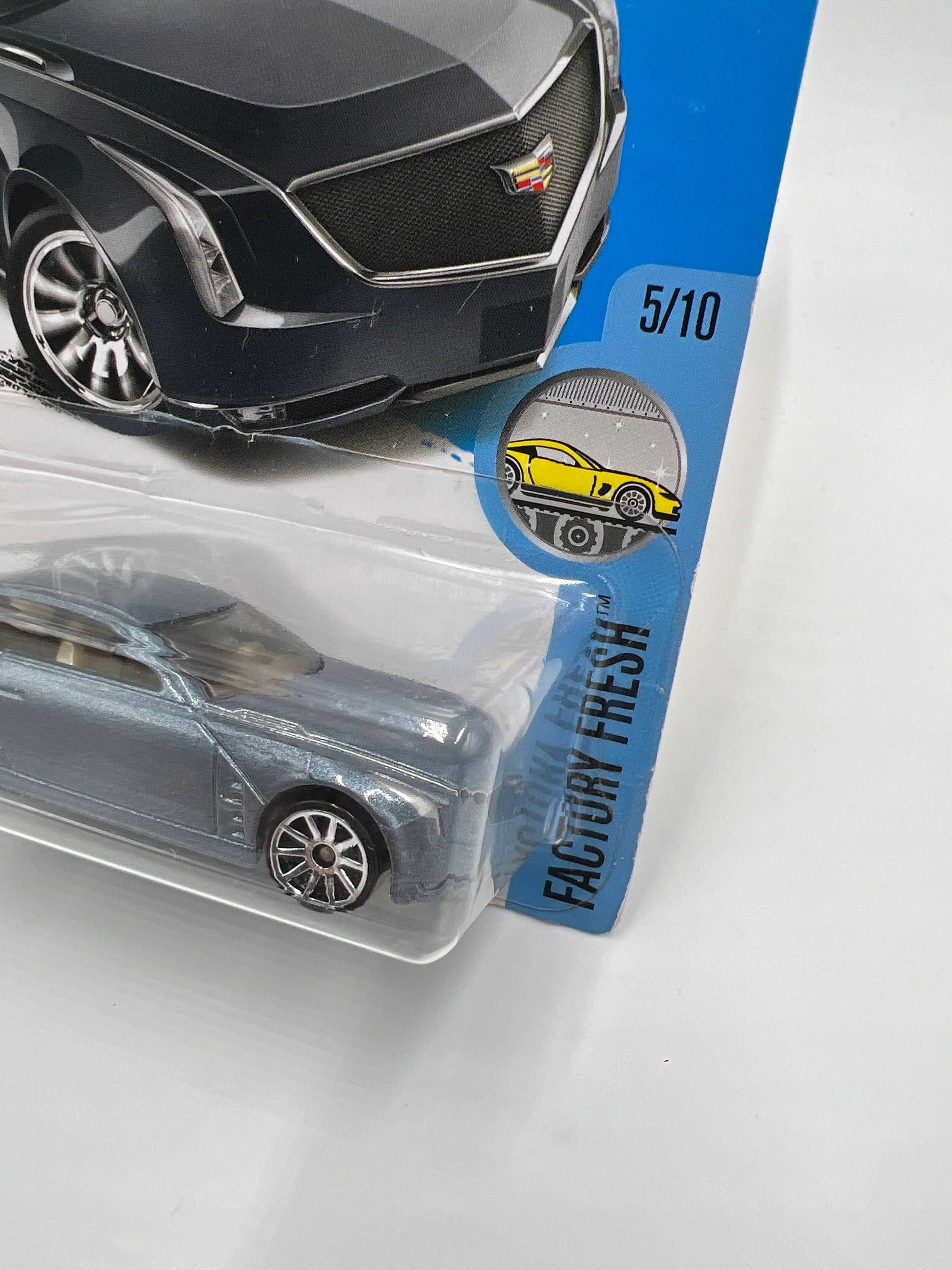 2017 Hot Wheels Factory Fresh #105 Cadillac Elmiraj Steel Blue 55A - Image 3