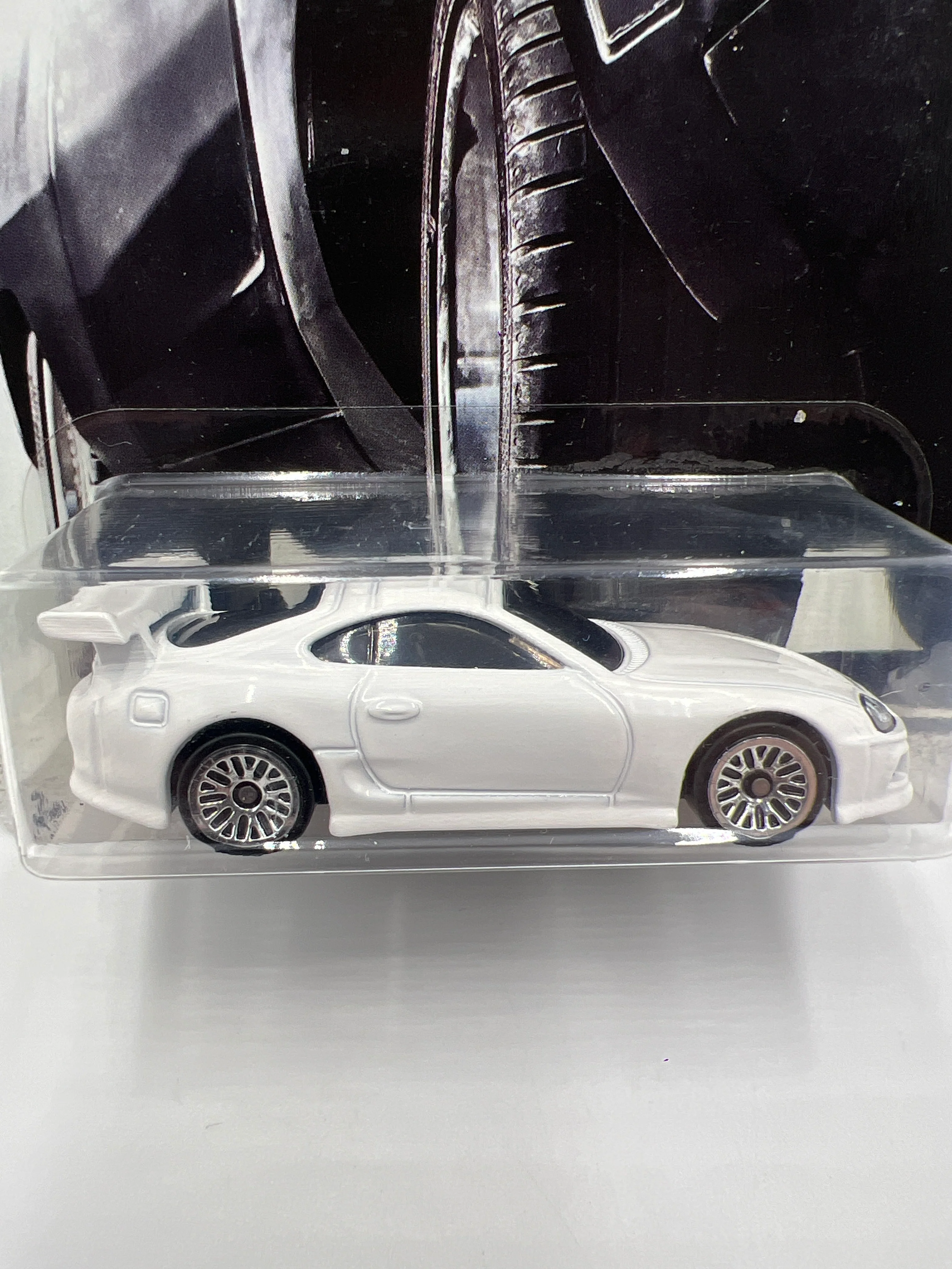 2017 Hot Wheels Fast & Furious 7 #7 94 Toyota Supra White 71A - Image 3
