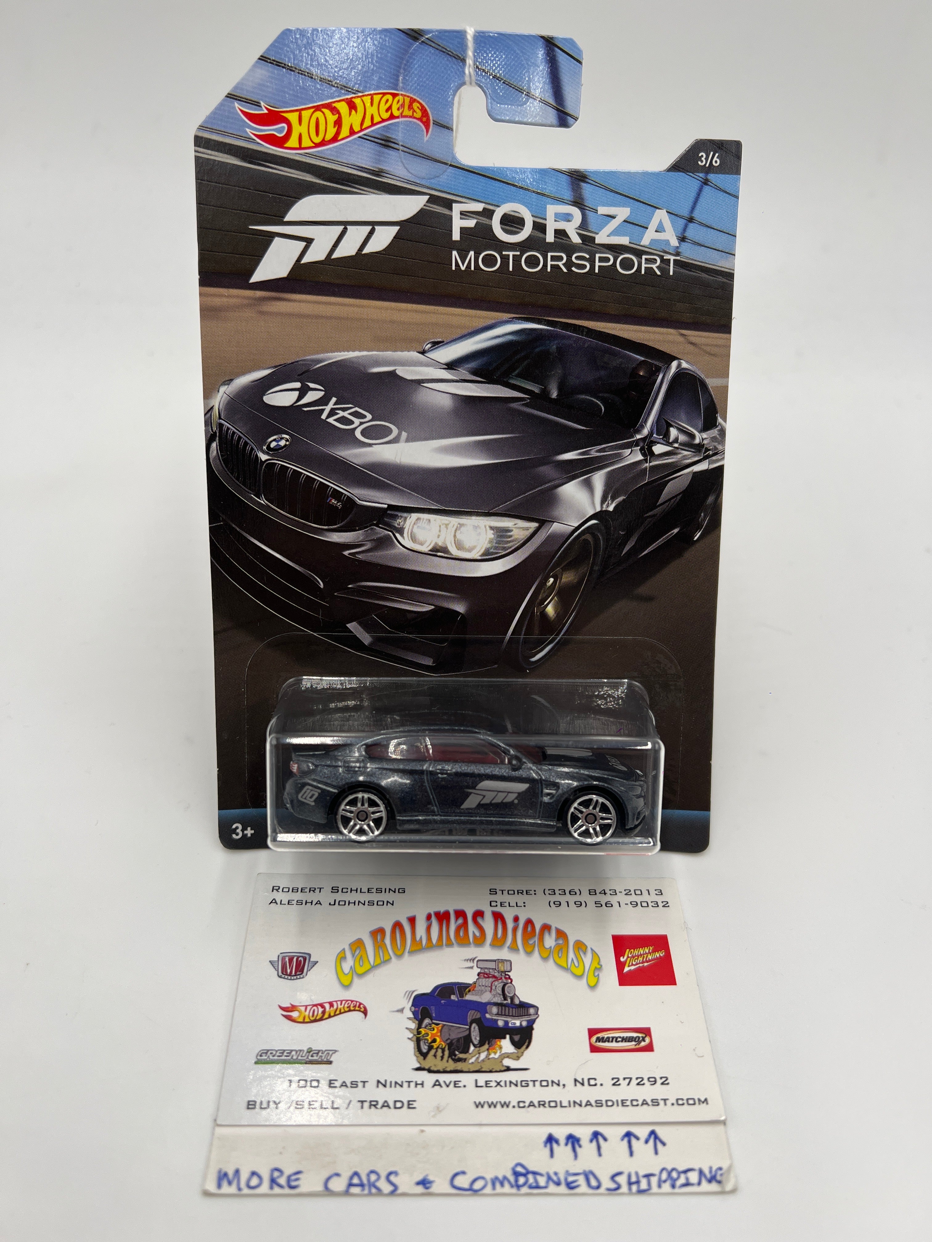 2017 Hot Wheels Forza Motorsport #3 BMW M4 Gray 154D