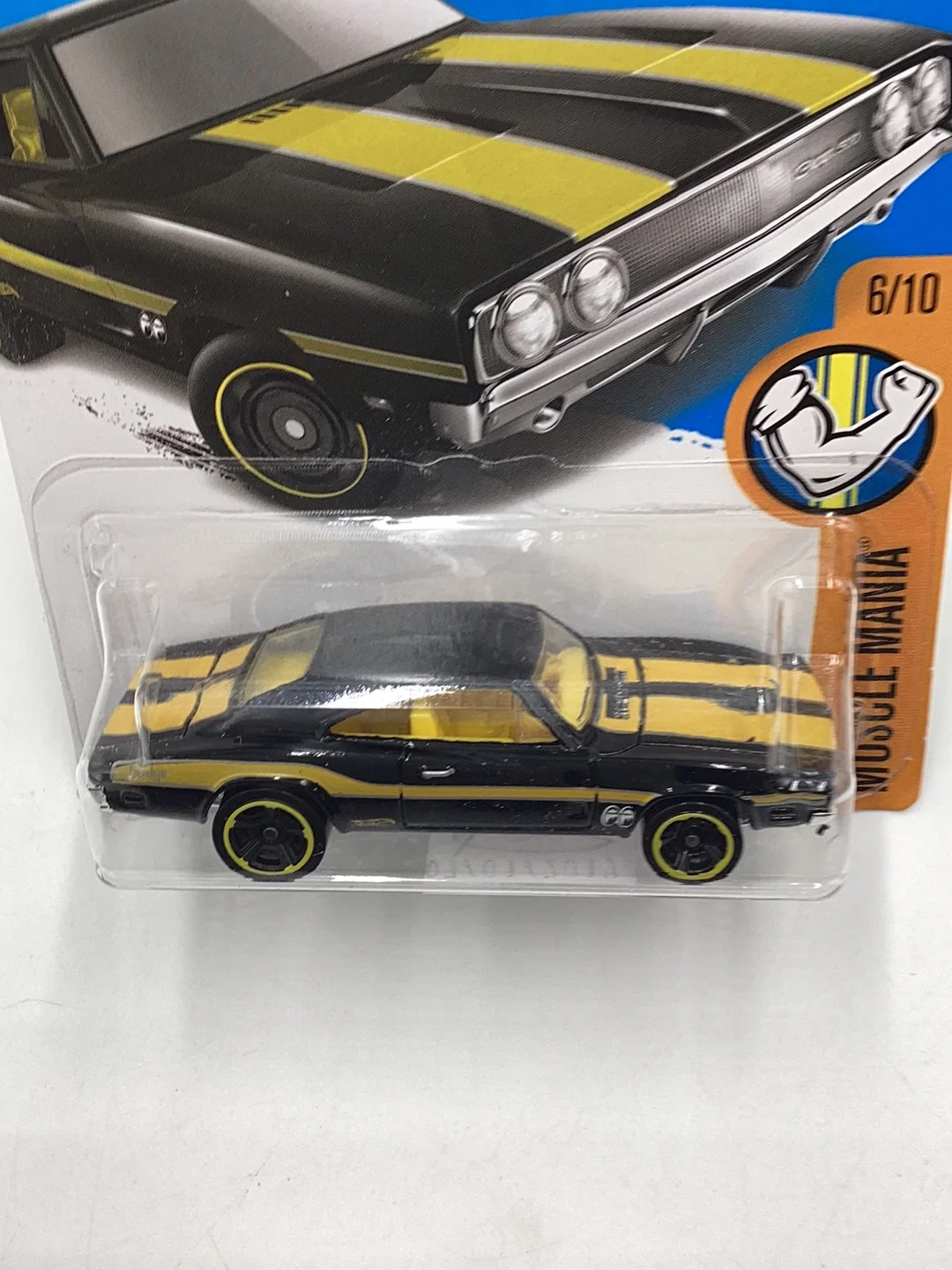 2017 Hot Wheels Muscle Mania #285 69 Dodge Charger 500 56D - Image 6