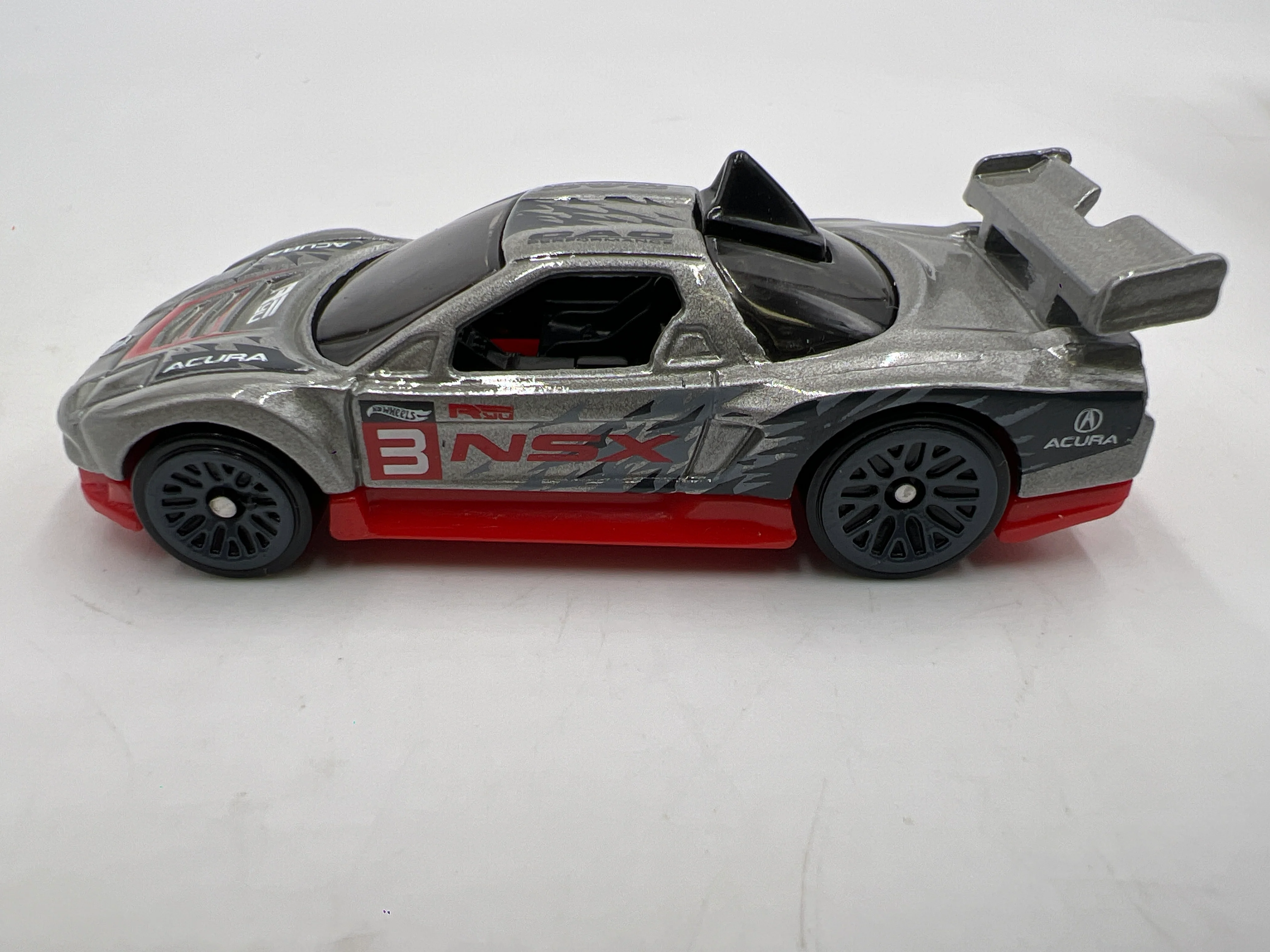 2019 Hot Wheels Mystery Models Series 2 #3 Chase Acura NSX Silver - Image 5