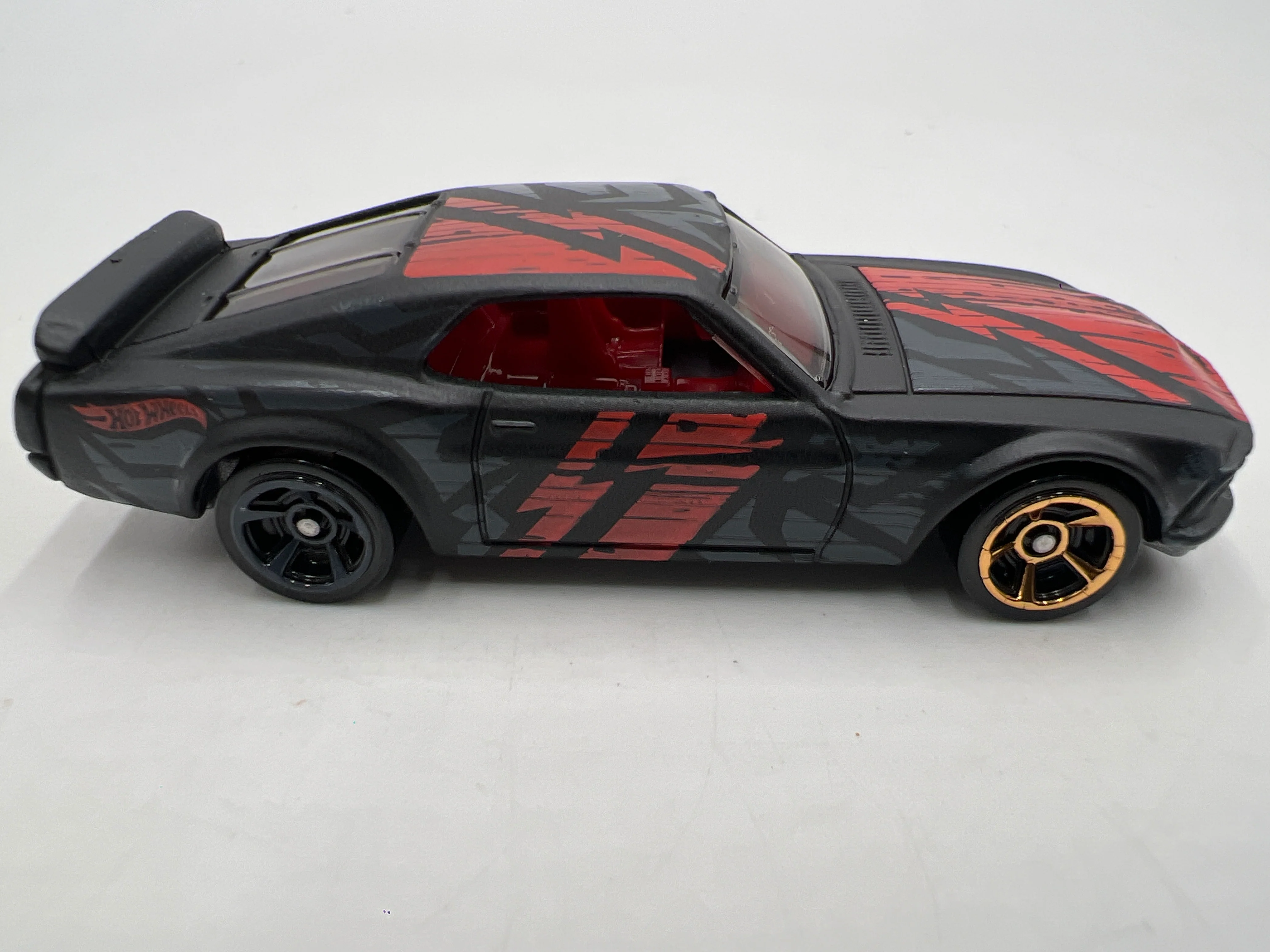 2019 Hot Wheels Mystery Models Series 3 #1 Chase 69 Ford Mustang Boss 302 Black - Image 4