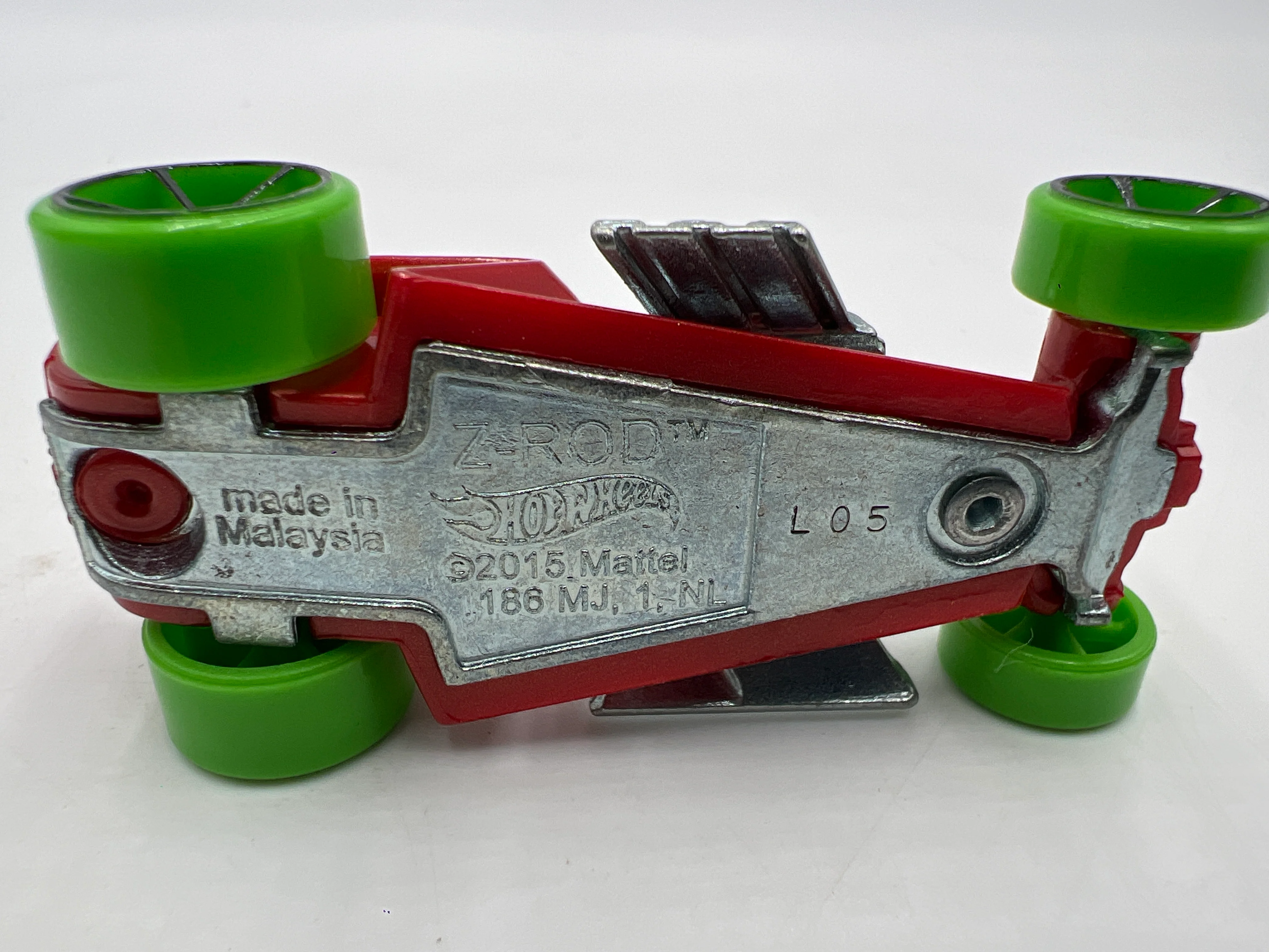 2018 Hot Wheels Mystery Models Series 2 #1 Chase Z-Rod Red - Image 6