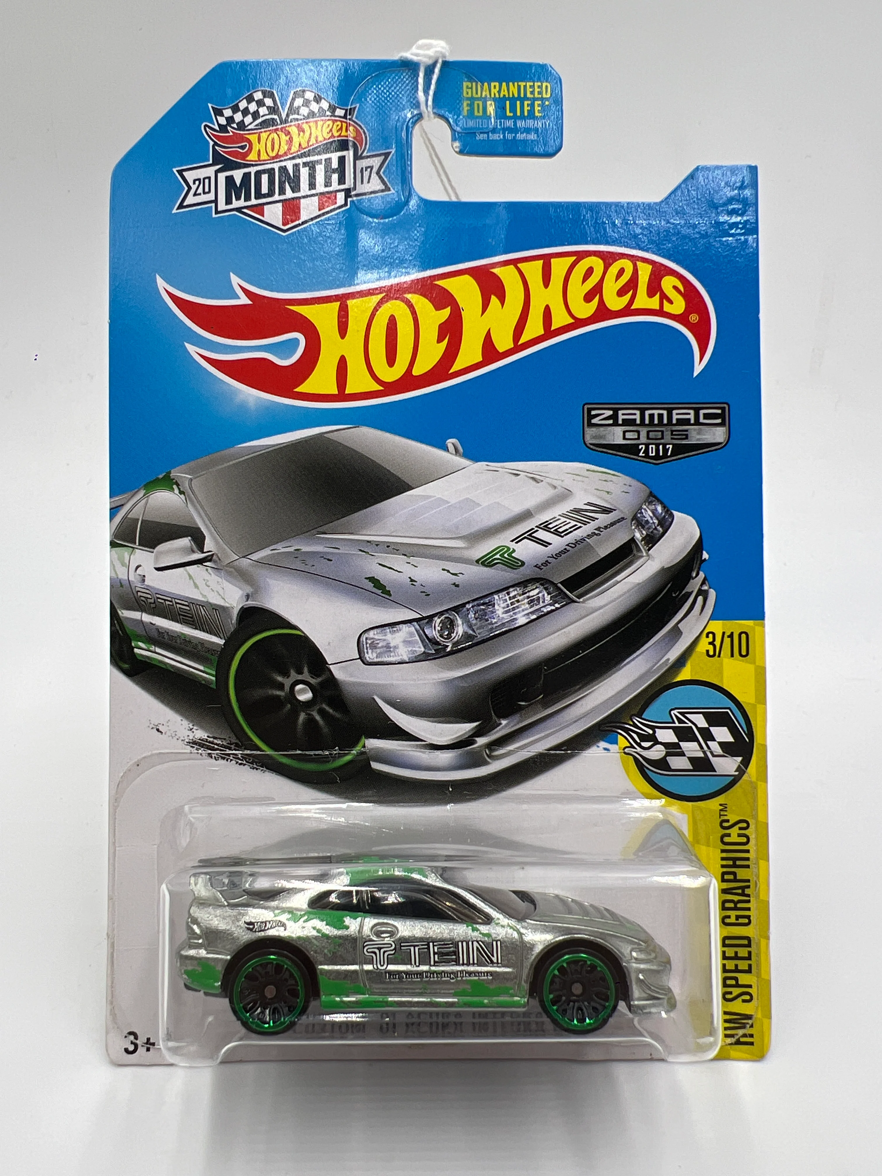 2017 Hot Wheels Speed Graphics Walmart Exclusive Zamac #5 Custom 01 Acura Integra GSR Tein 149A