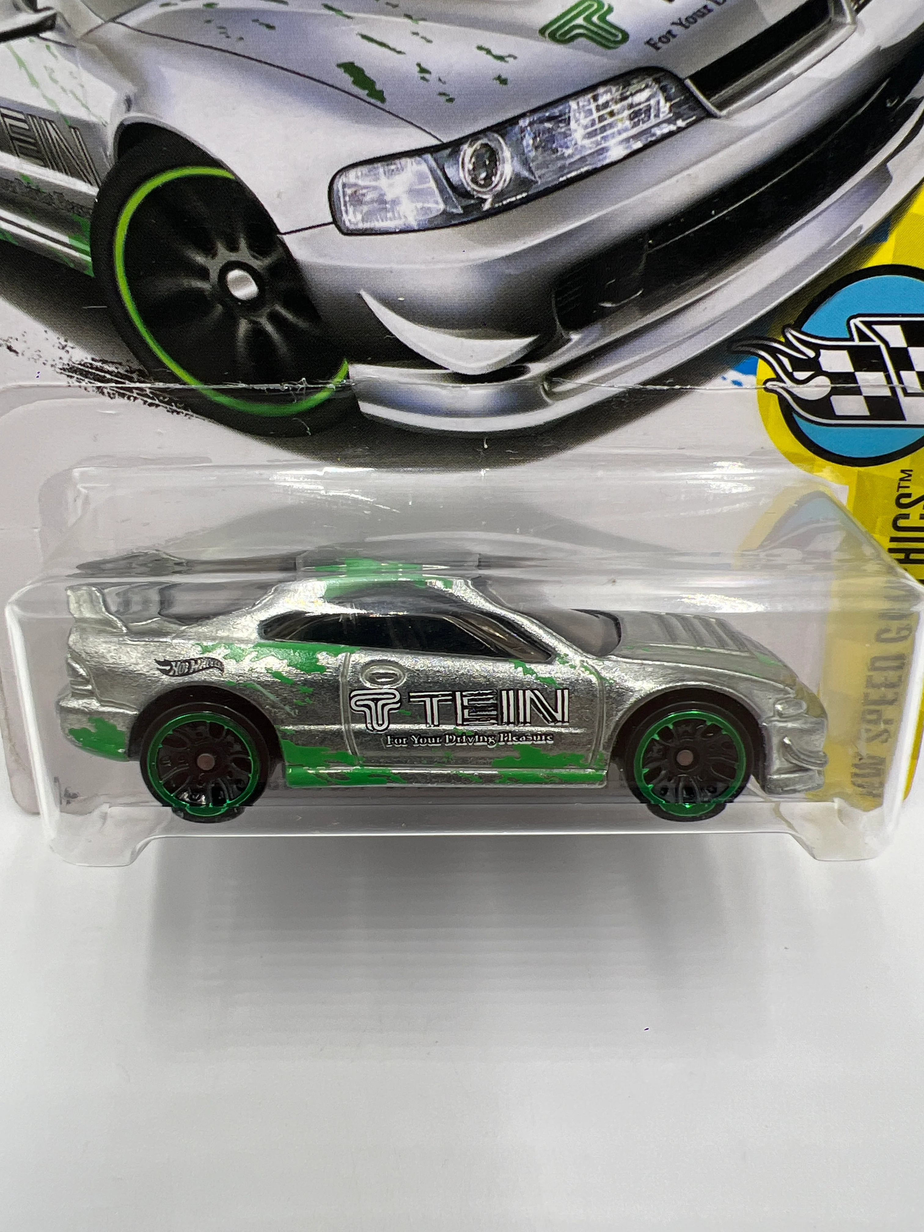 2017 Hot Wheels Speed Graphics Walmart Exclusive Zamac #5 Custom 01 Acura Integra GSR Tein 149A - Image 2