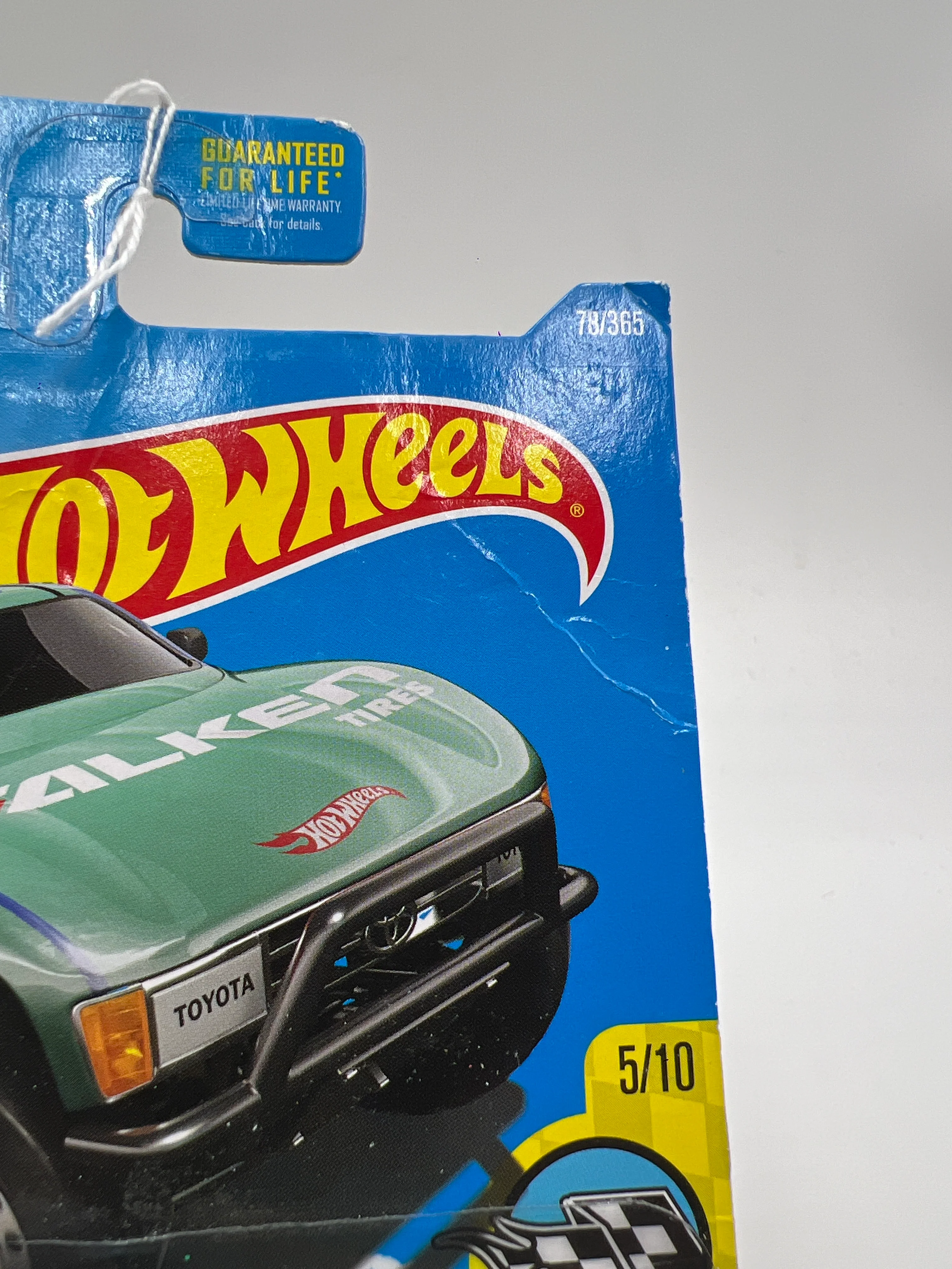 2017 Hot Wheels Speed Graphics #78 Toyota Off-Road Truck Falken Bad Card 93B - Image 4