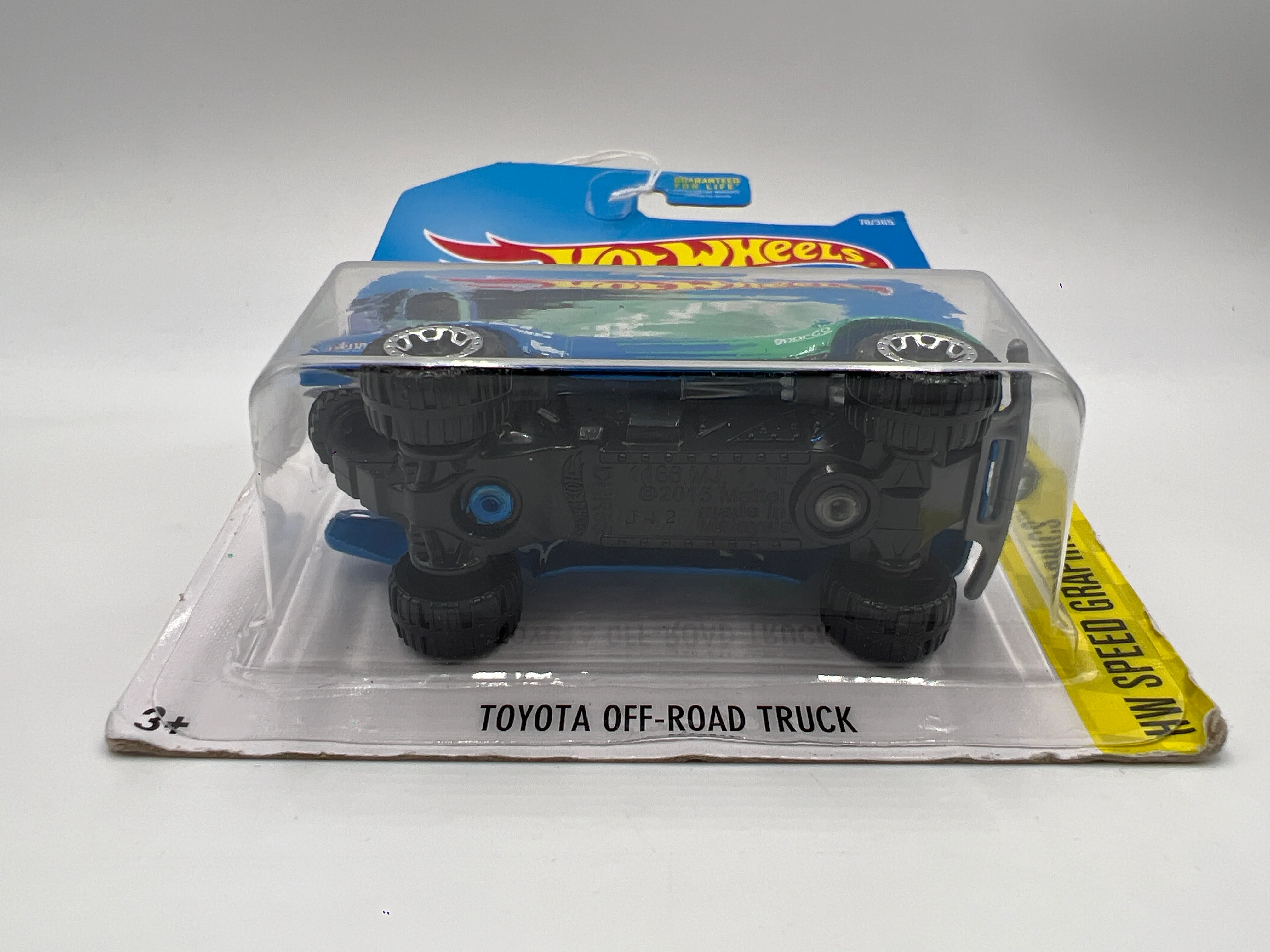 2017 Hot Wheels Speed Graphics #78 Toyota Off-Road Truck Falken Bad Card 93B - Image 8
