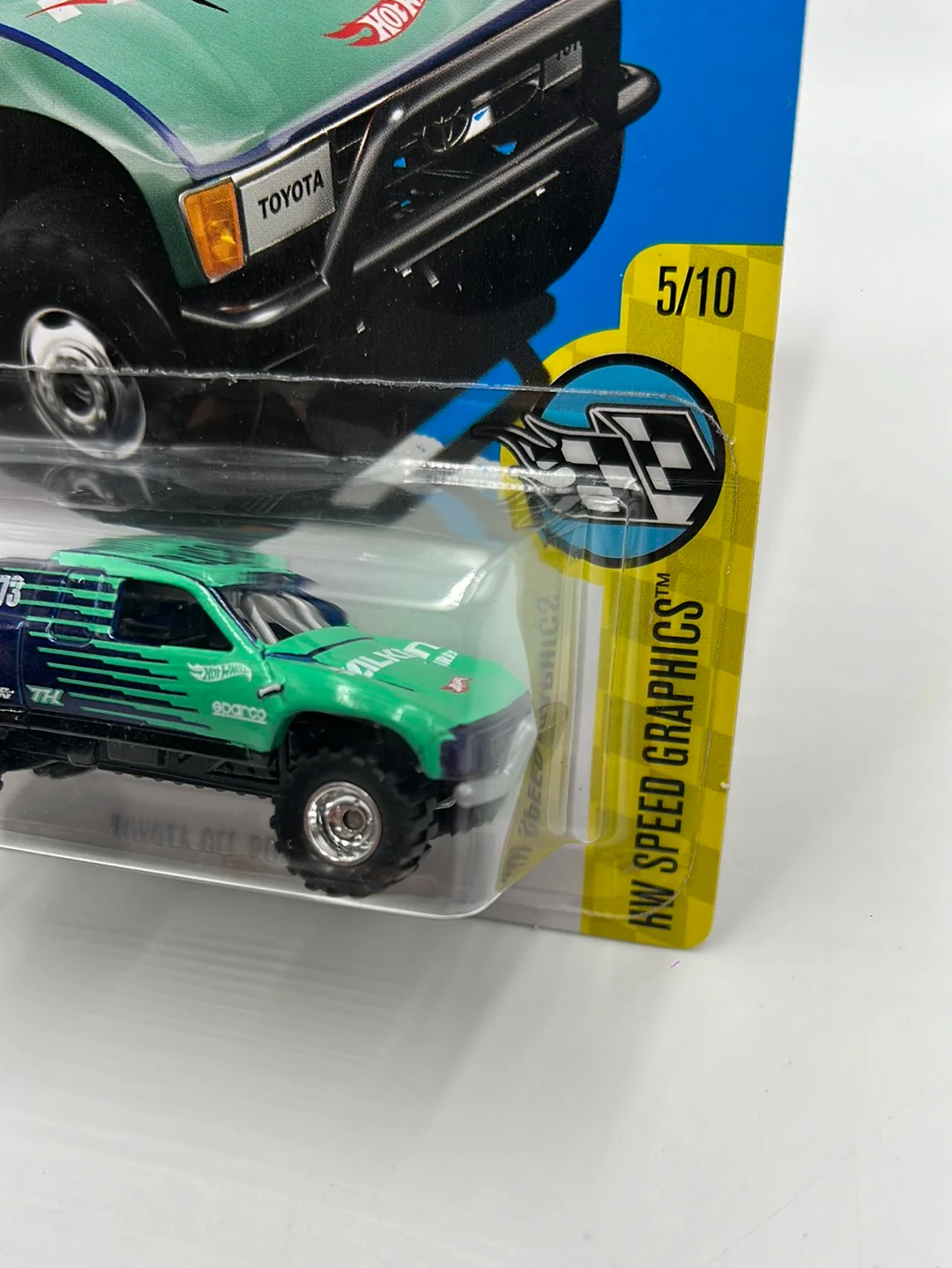 Hot Wheels 2017 Super Treasure Hunt Toyota Off-Road Truck Falken - Image 4