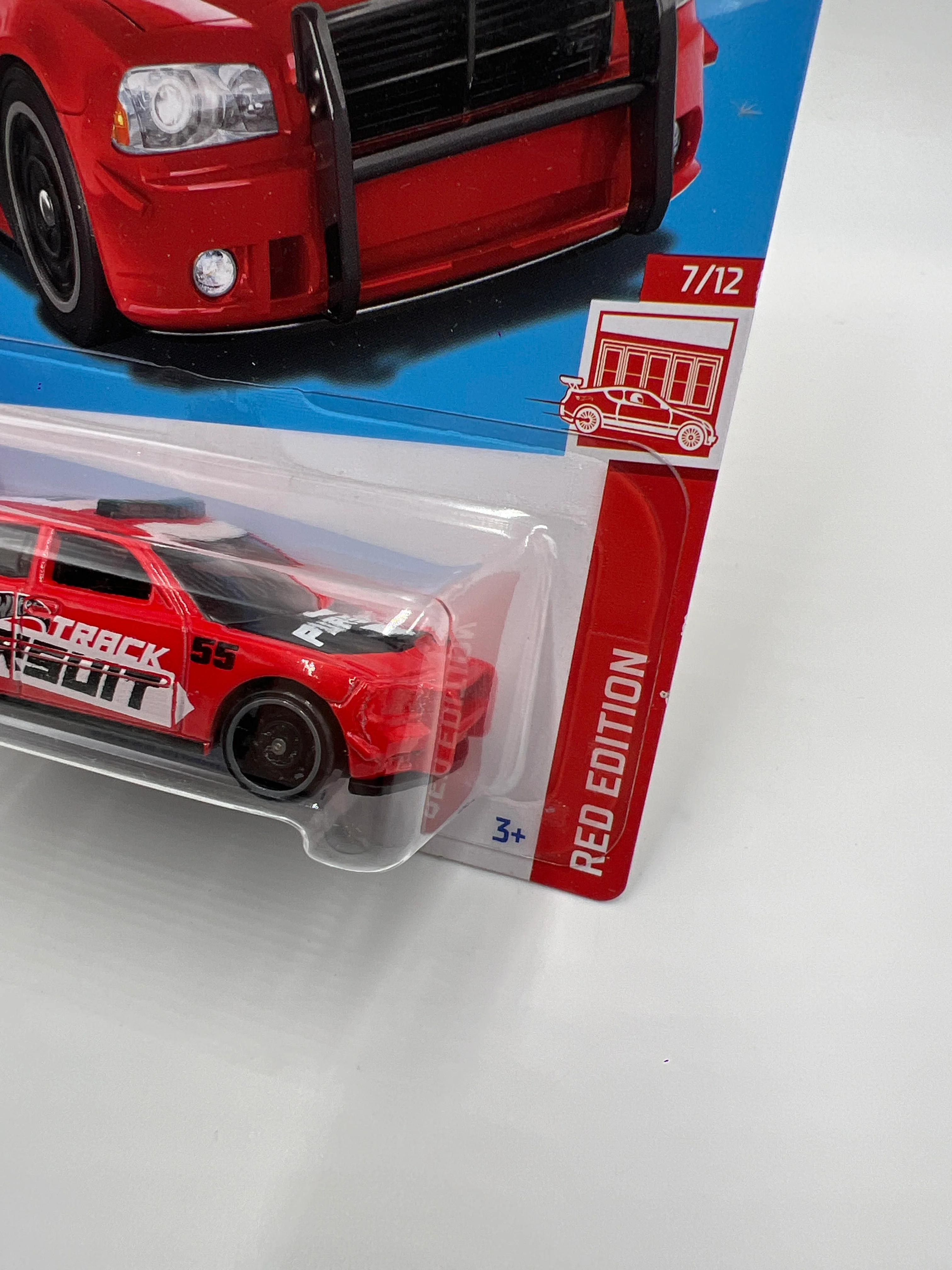 2023 Hot Wheels Target Exclusive Red Edition #54 Dodge Charger Drift Red 148G - Image 3