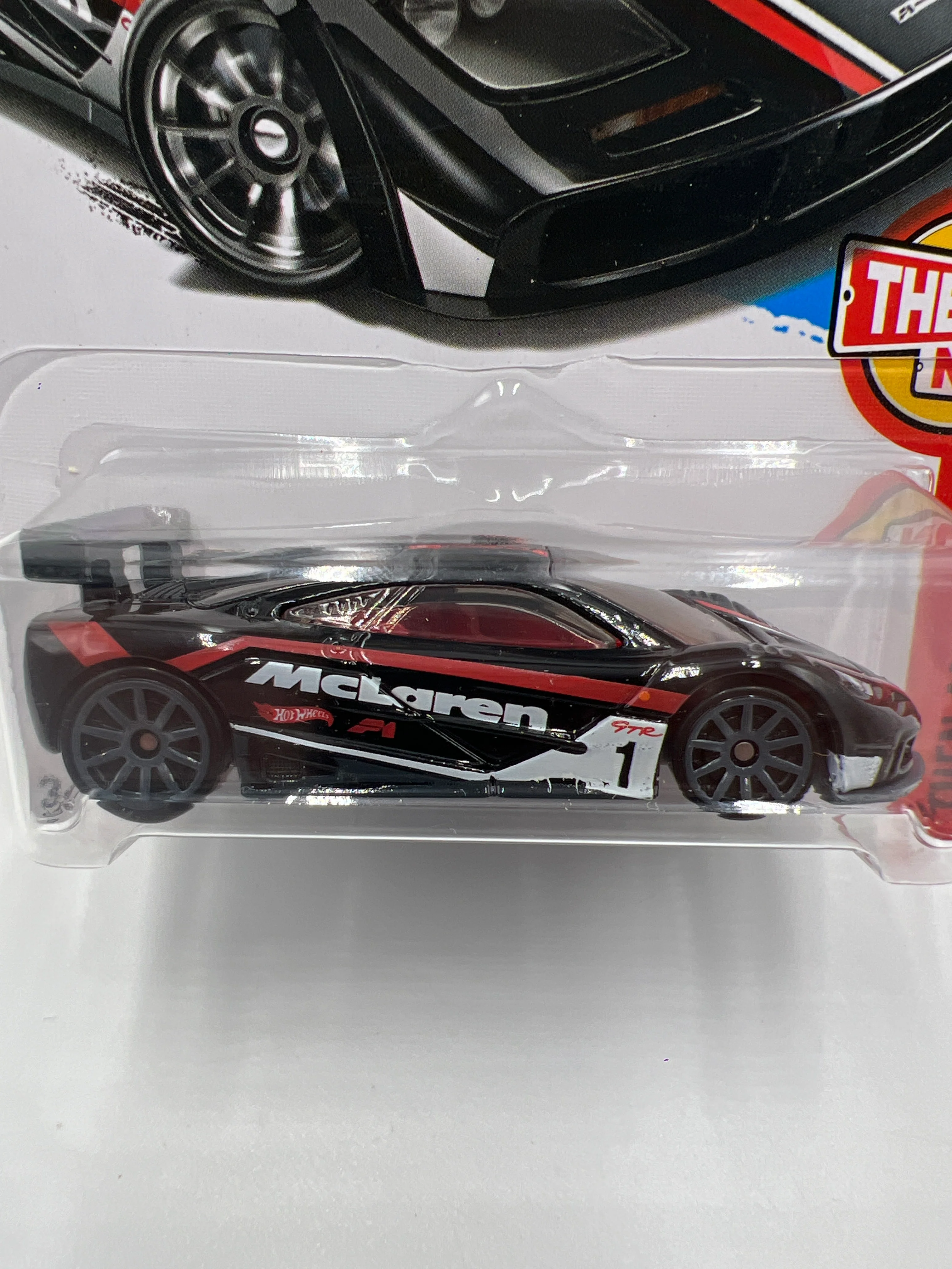 2017 Hot Wheels Then And Now #315 McLaren F1 GTR Black 104C - Image 3