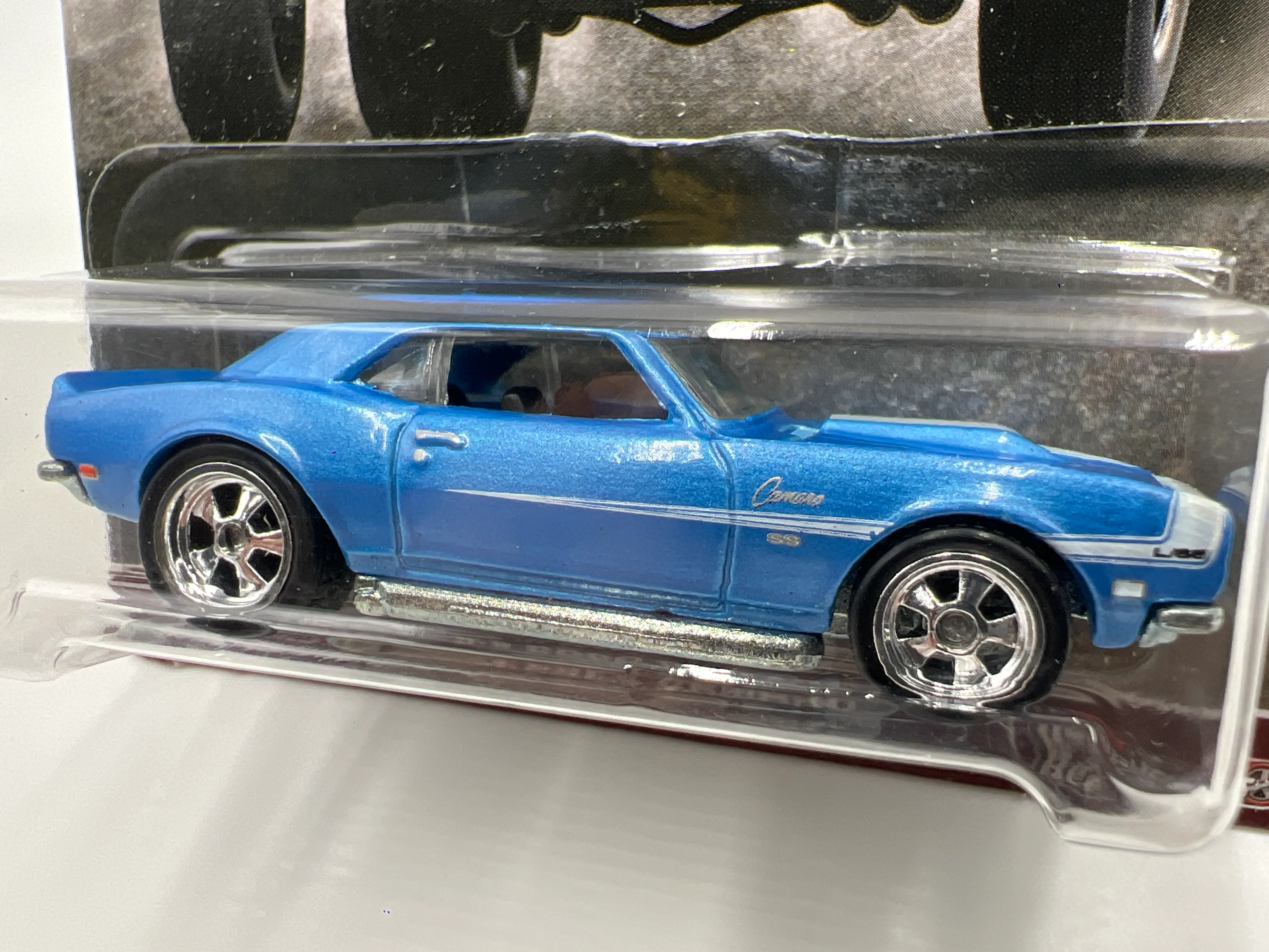 Hot Wheels Car Culture Redliners #3 68 Copo Camaro Blue 244L - Image 3