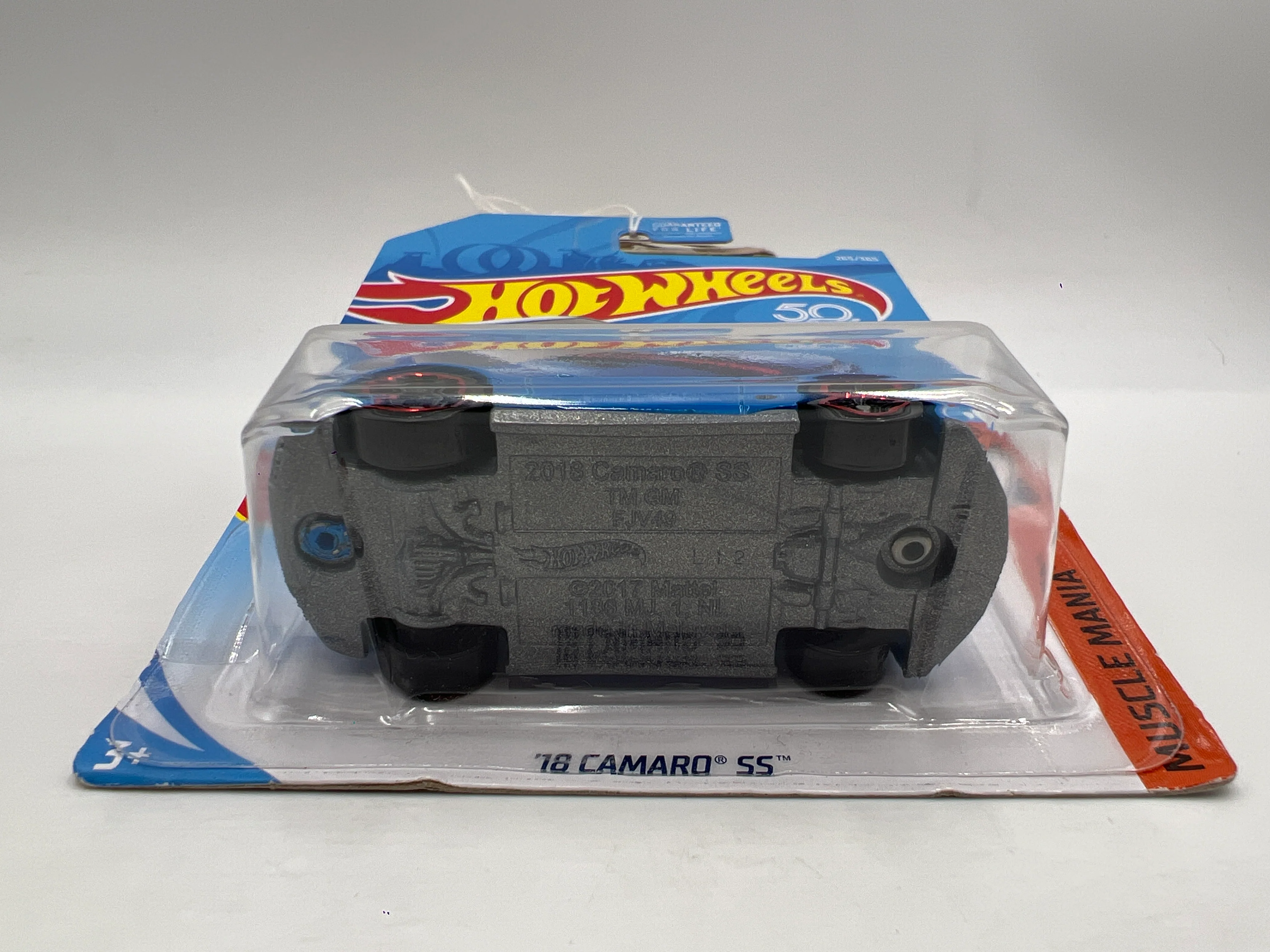 2018 Hot Wheels Muscle Mania #265 18 Camaro SS Blue 6D - Image 5
