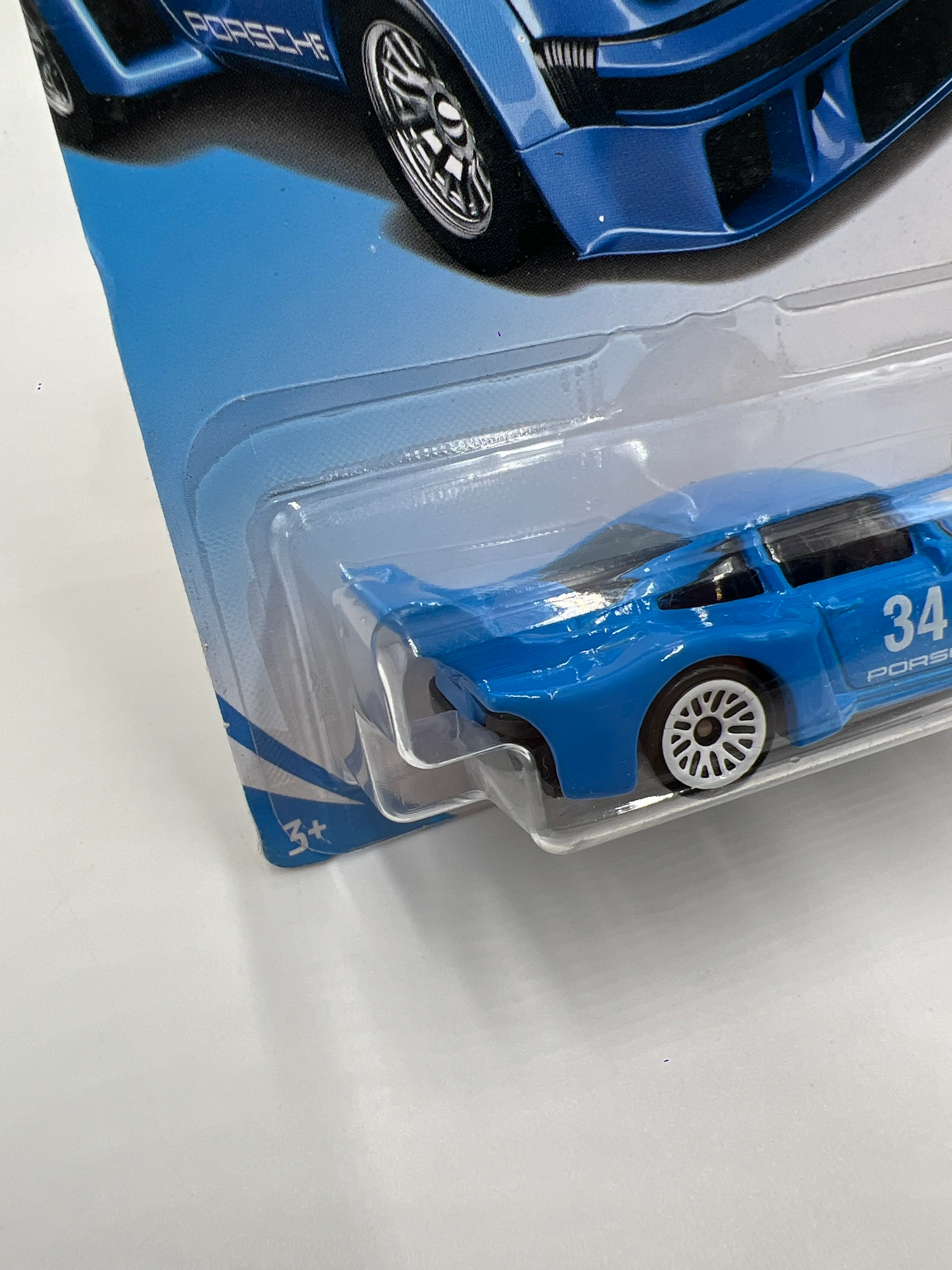 2018 Hot Wheels Nightburnerz #64 Porsche 934.5 Blue - Image 5