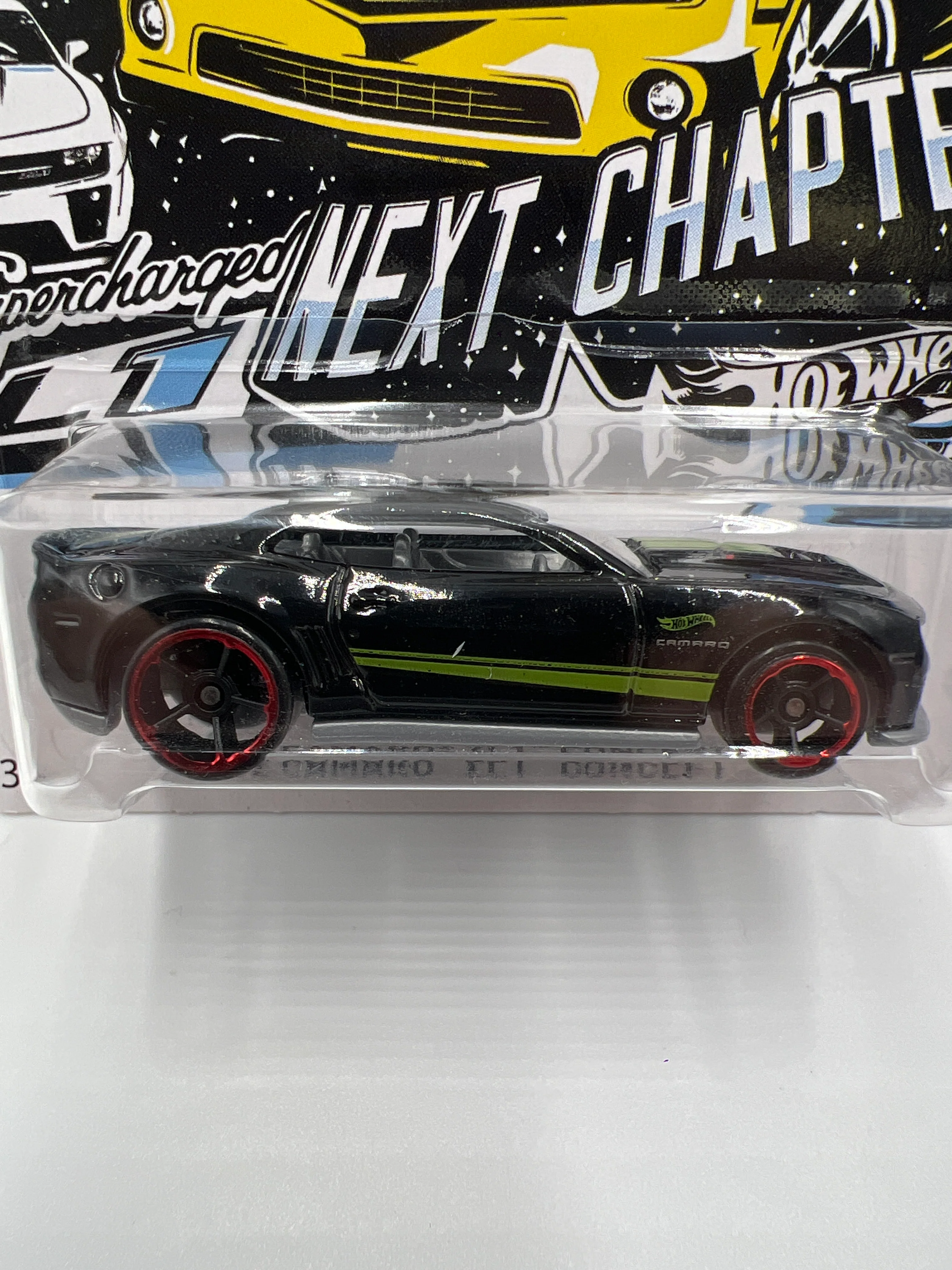 2018 Hot Wheels 50th Anniversary Camaro Series #8 12 Camaro ZL1 Concept Black 152F - Image 3