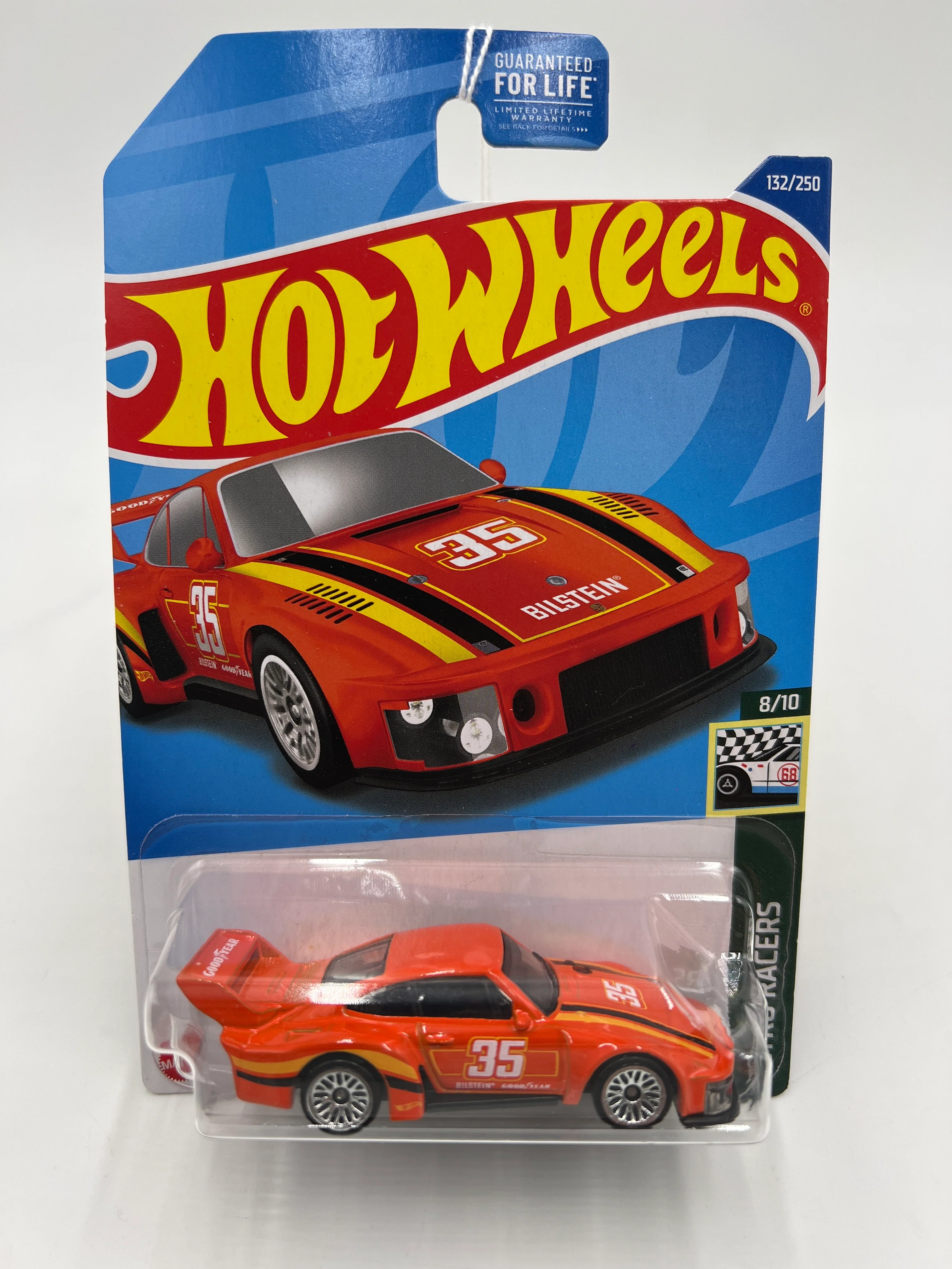 2022 Hot Wheels Porsche 935 #132 Best Buy Exclusive Orange 240B - Image 2