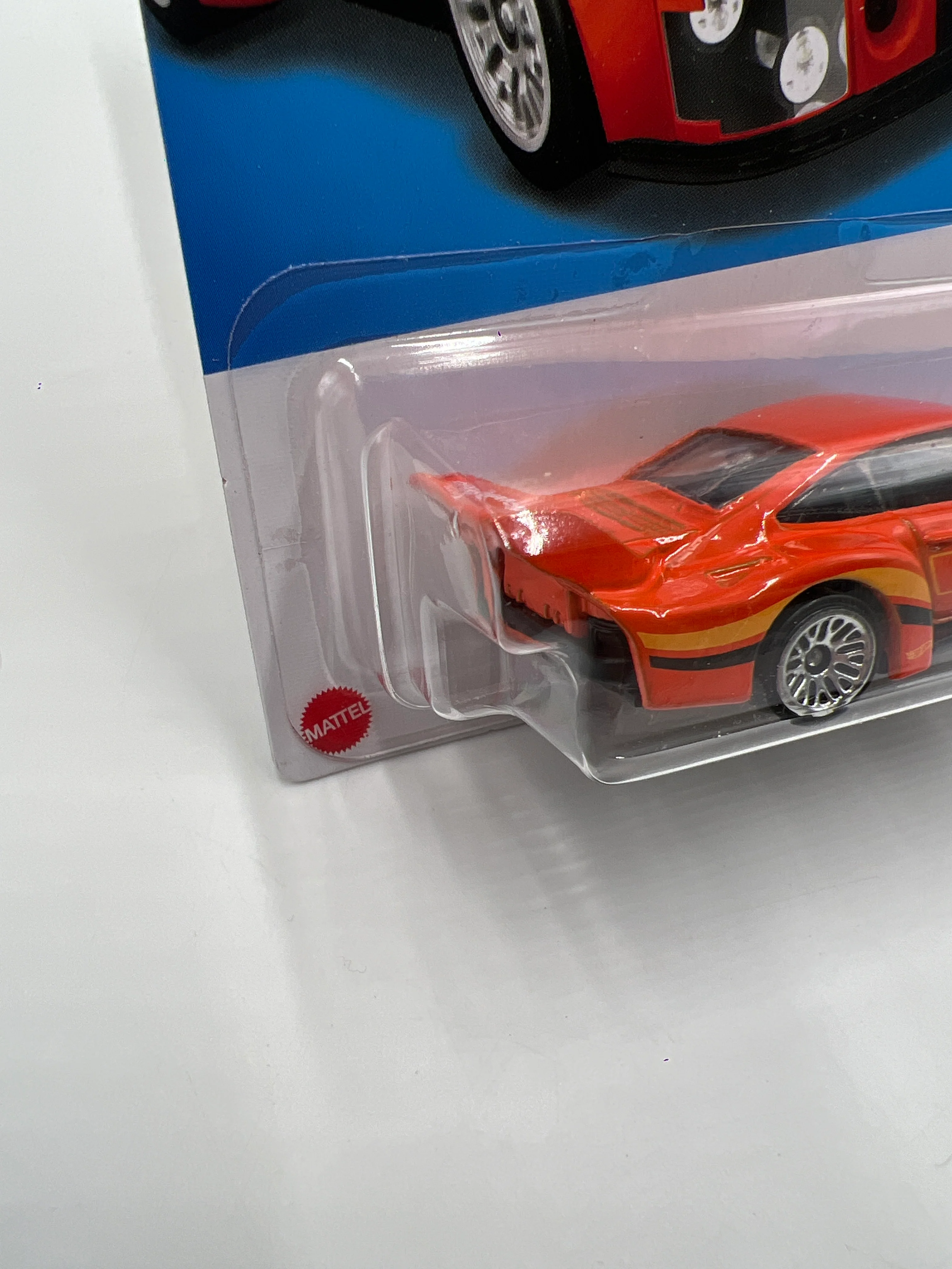 2022 Hot Wheels Porsche 935 #132 Best Buy Exclusive Orange 240B - Image 5