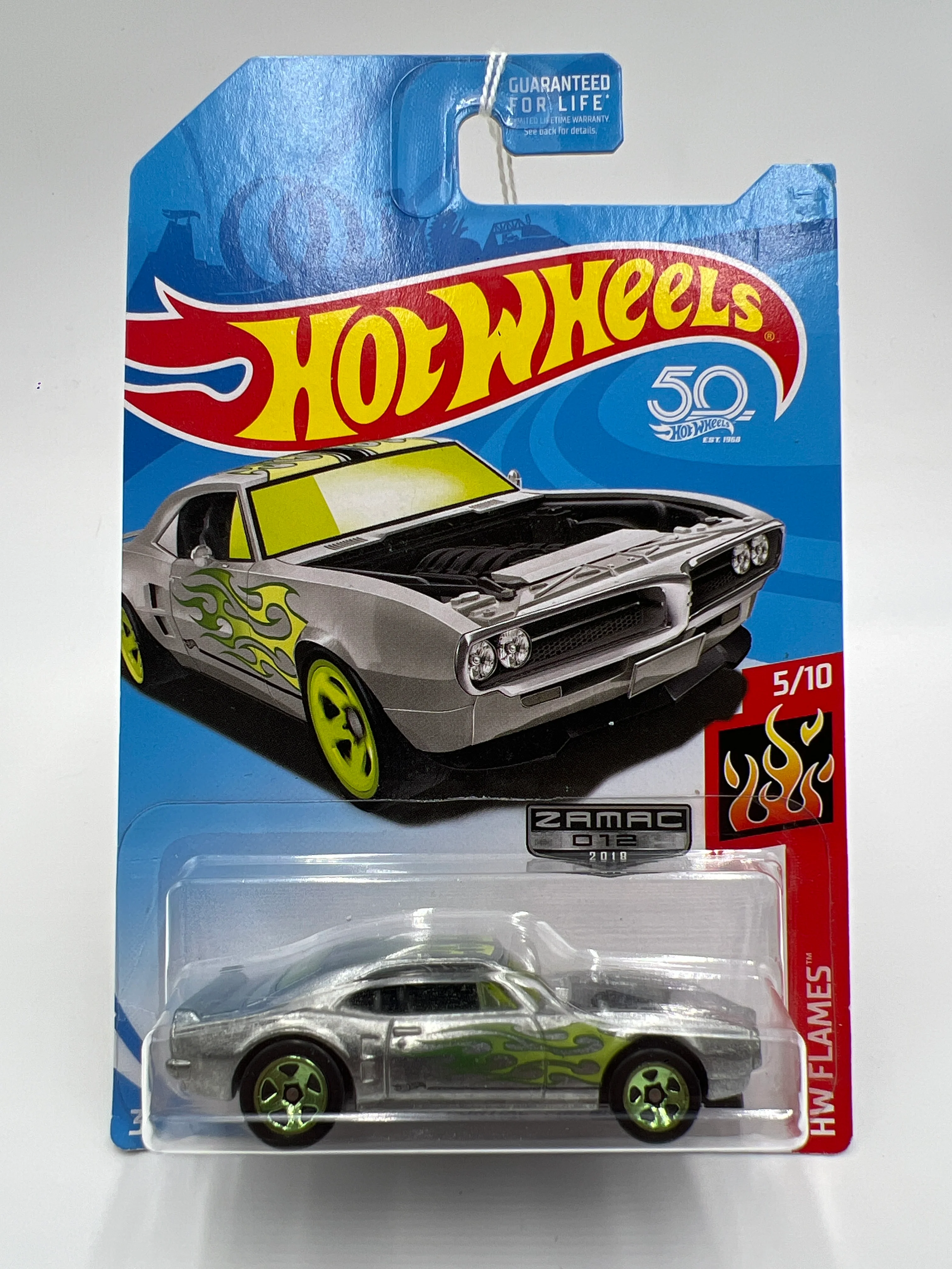 2018 Hot Wheels Walmart Exclusive Zamac 12 Custom 67 Pontiac Firebird 147B