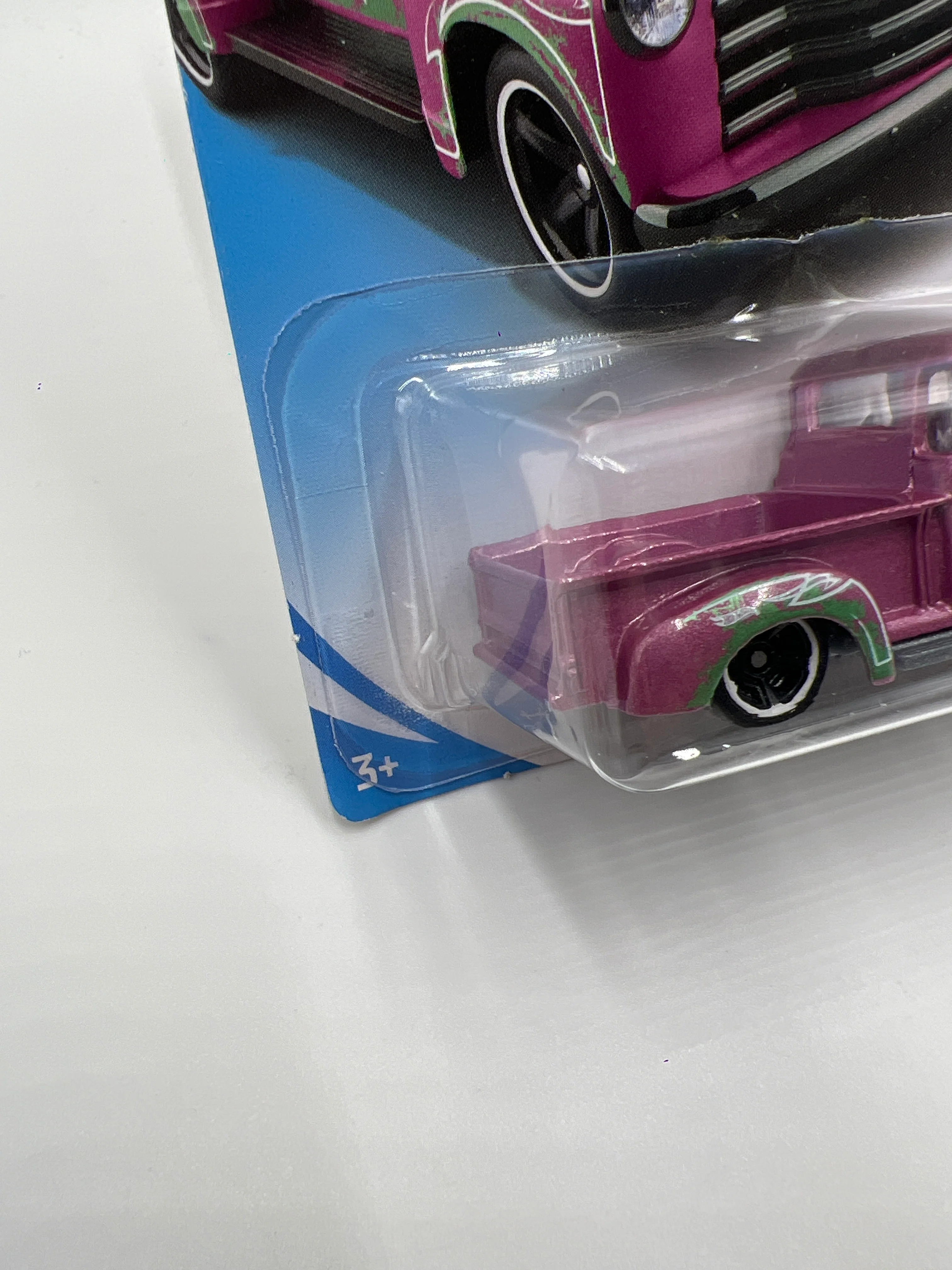 2018 Hot Wheels HW Metro #207 52 Chevy Pink 17E - Image 5
