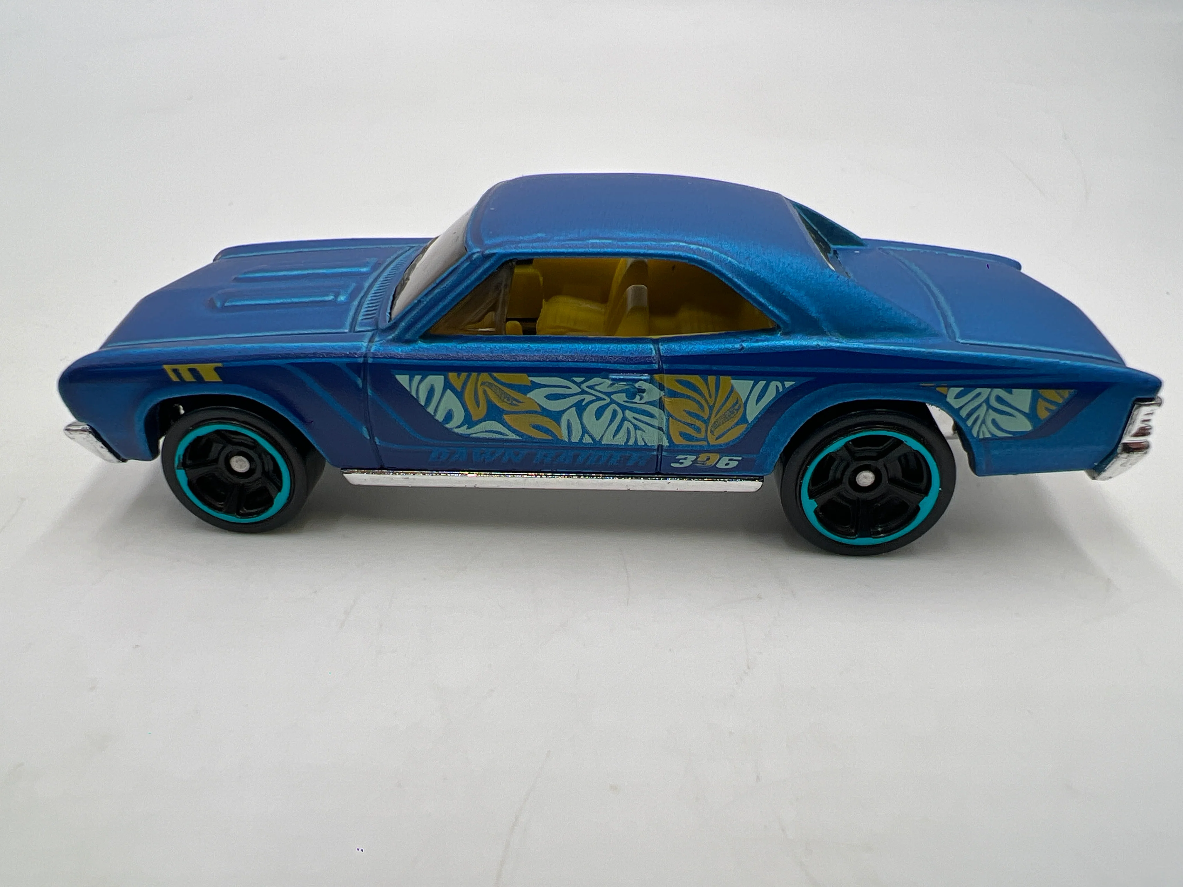 2018 Hot Wheels Mystery Models Series 3 #9 67 Chevelle SS 396 Satin Blue - Image 5