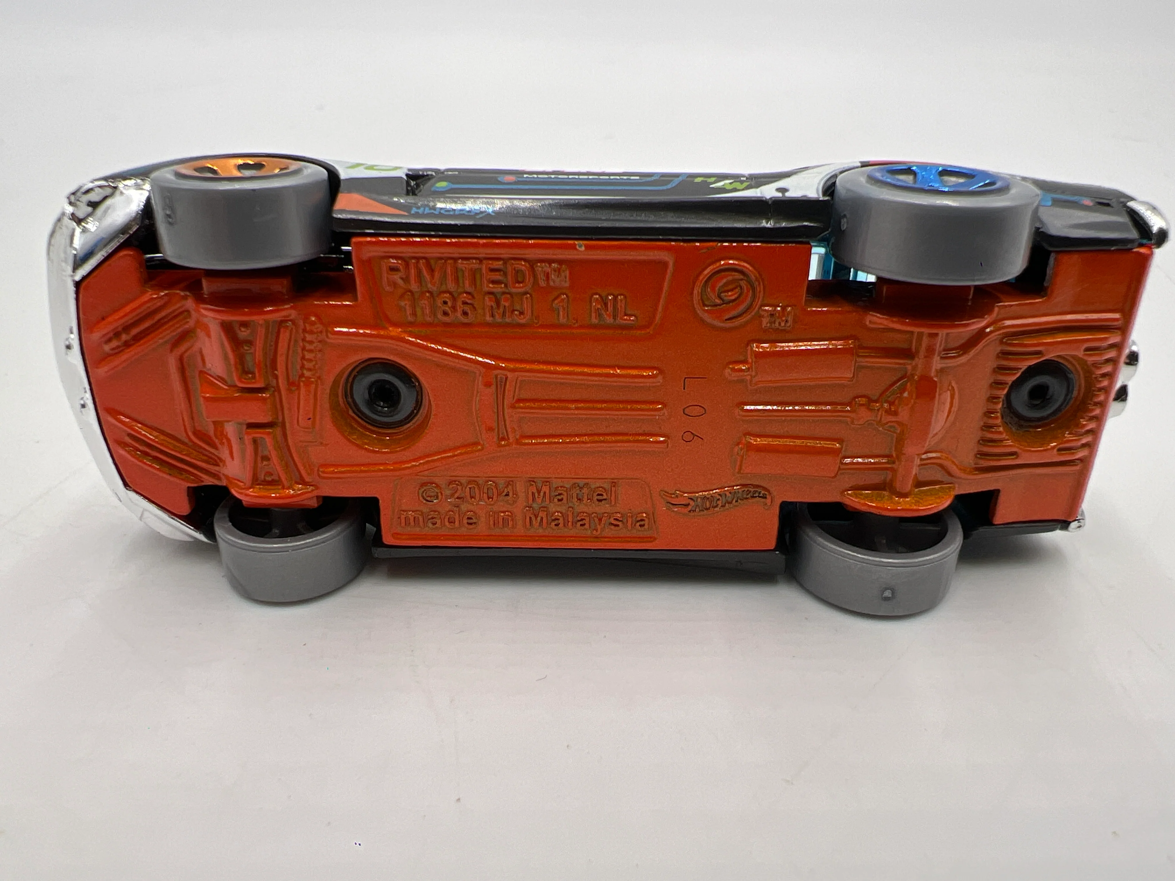 2018 Hot Wheels Mystery Models Series 2 #10 Rivited Gray - Image 6