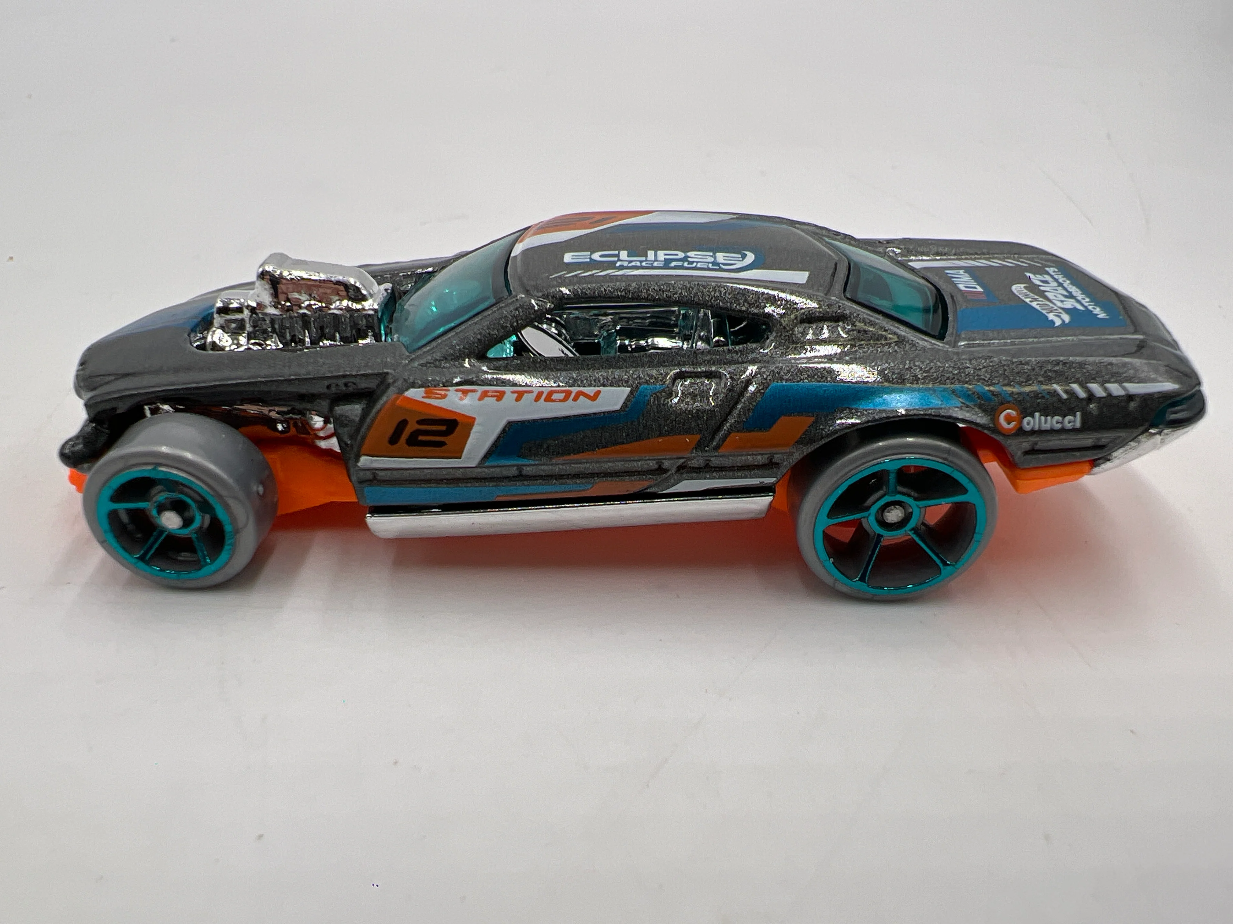 2018 Hot Wheels Mystery Models Series 2 #12 Chase Project Speeder Gray - Image 5