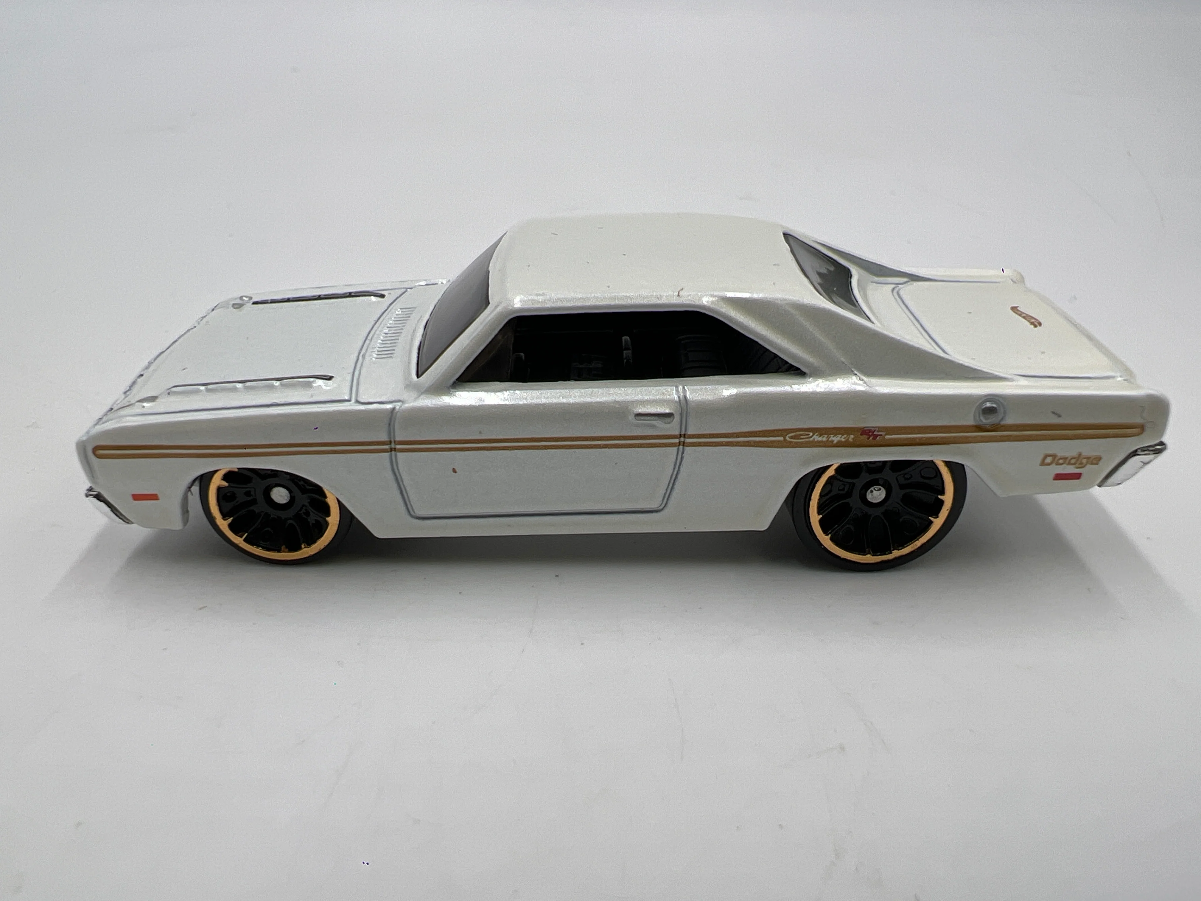 2017 Hot Wheels Mystery Models Series 2 #12 71 Brazilian Dodge Charger White - Image 5
