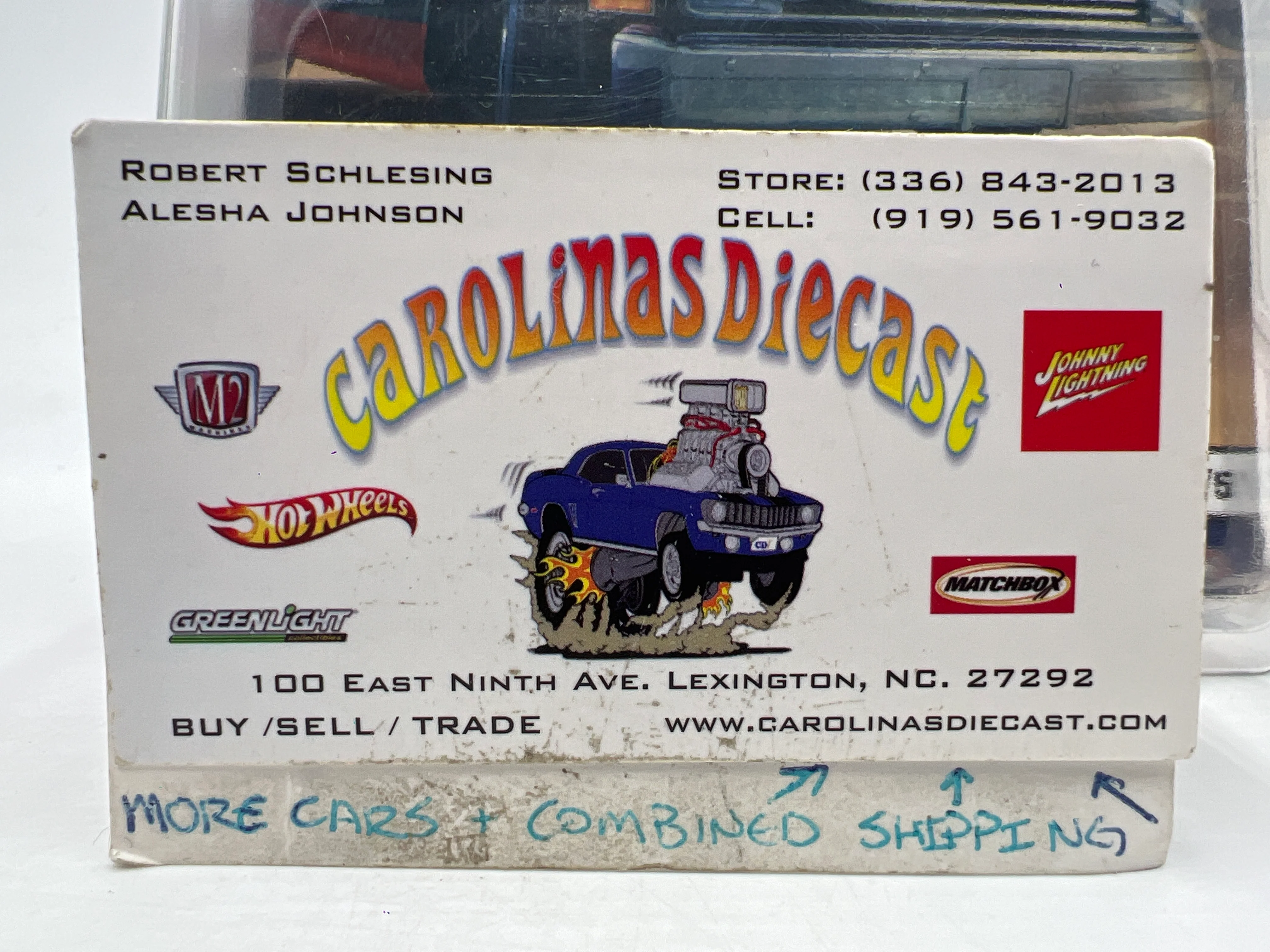 2018 Hot Wheels Premium Car Culture Shop Trucks #3 83 Chevy Silverado Borla W/Protector - Image 8