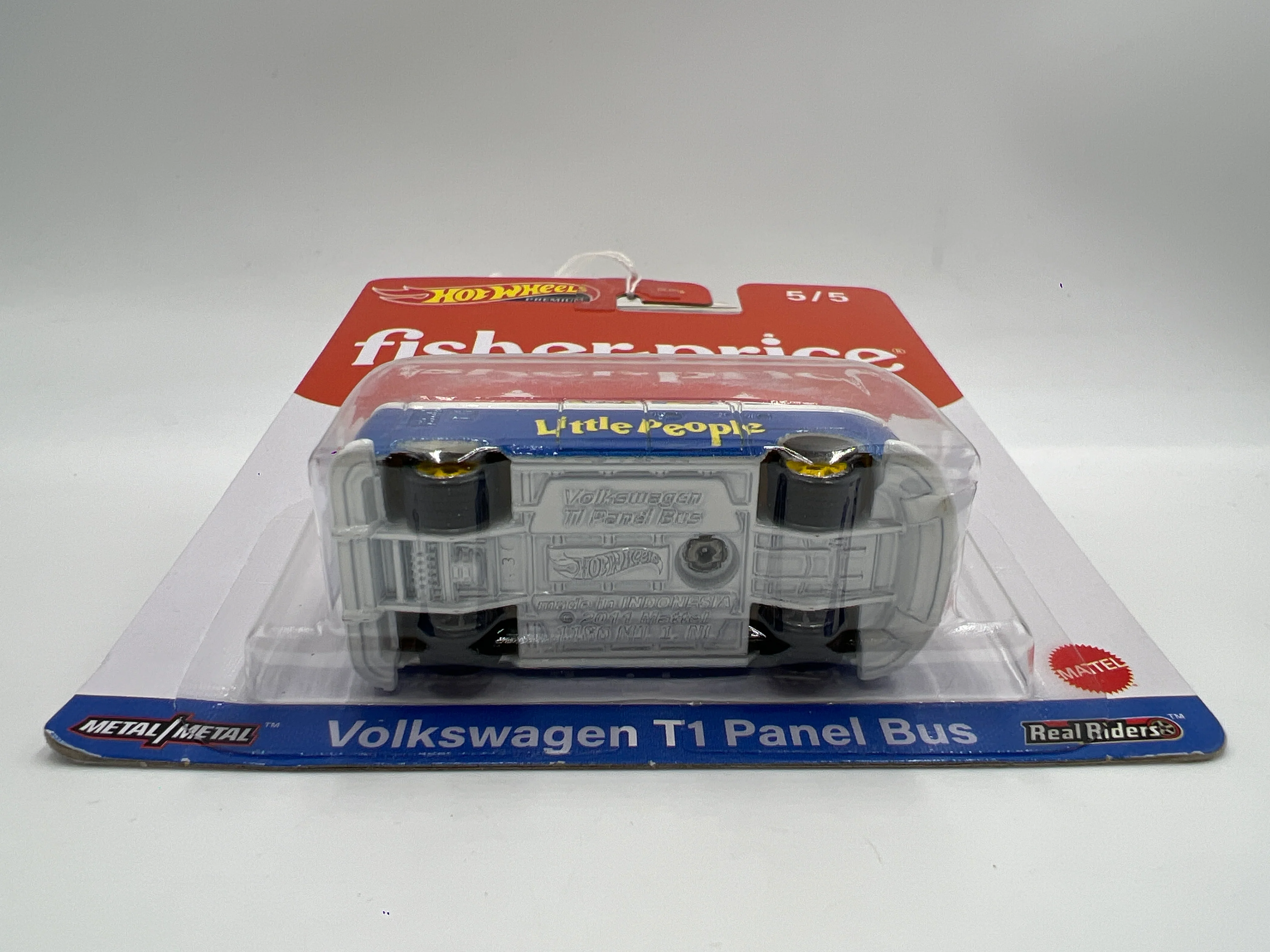 Hot Wheels Premium Fisher Price #5 Volkswagen T1 Panel Bus 268A - Image 5