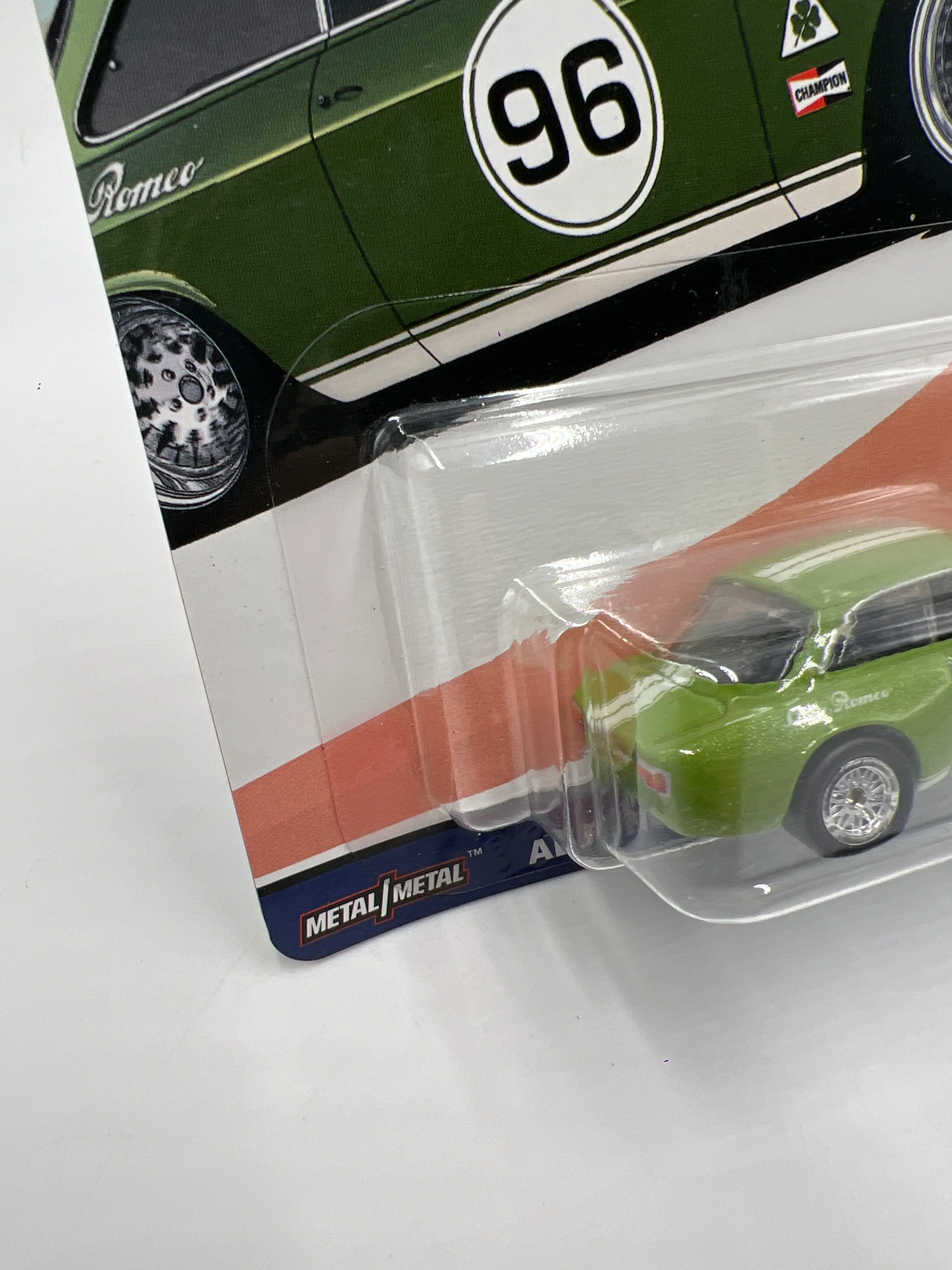 Hot Wheels Premium Euro Speed #1 Alfa Romeo Giulia Sprint GTA Green 252i - Image 4
