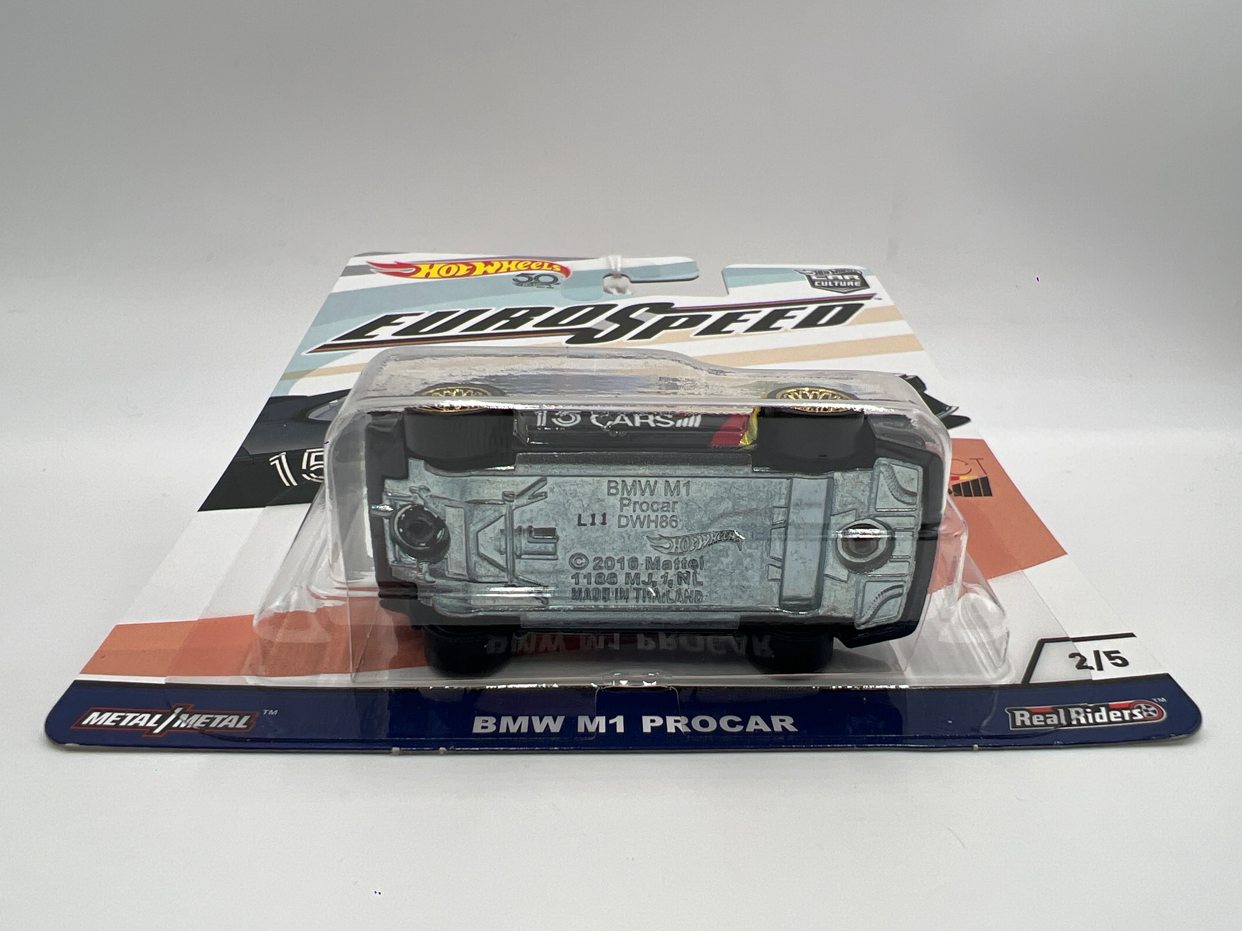 2018 Hot Wheels Premium Euro Speed #2 Project Cars BMW M1 Procar Black 245C - Image 5