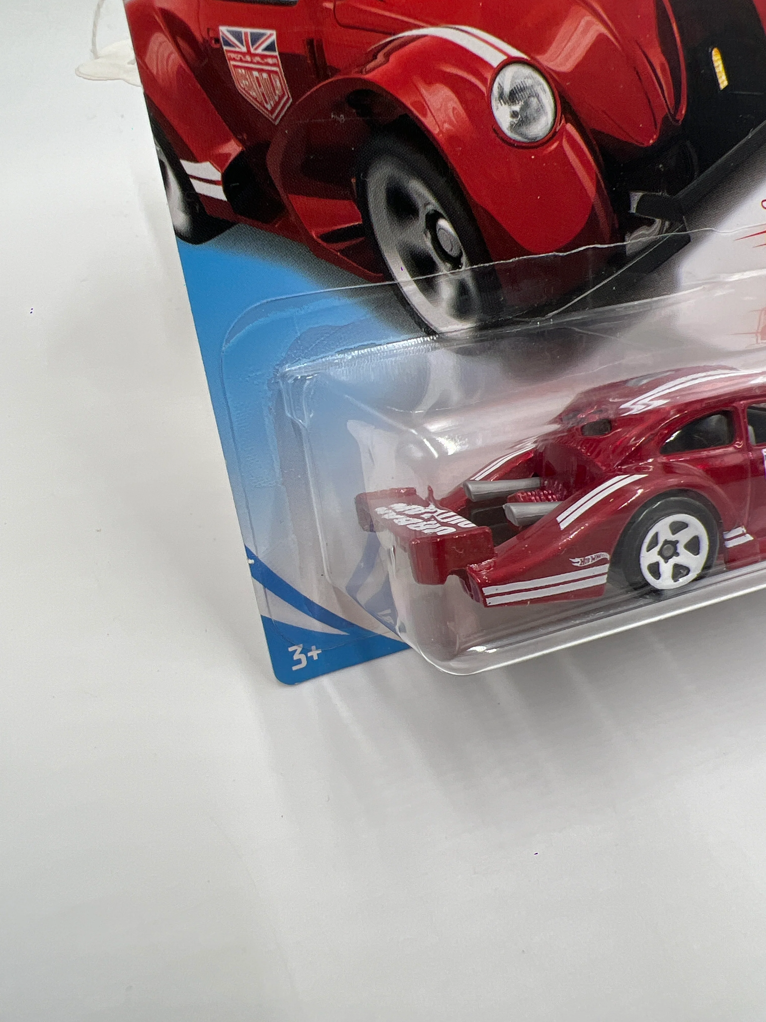 2018 Hot Wheels Target Exclusive Red Edition Volkswagen Kafer Racer Red - Image 4