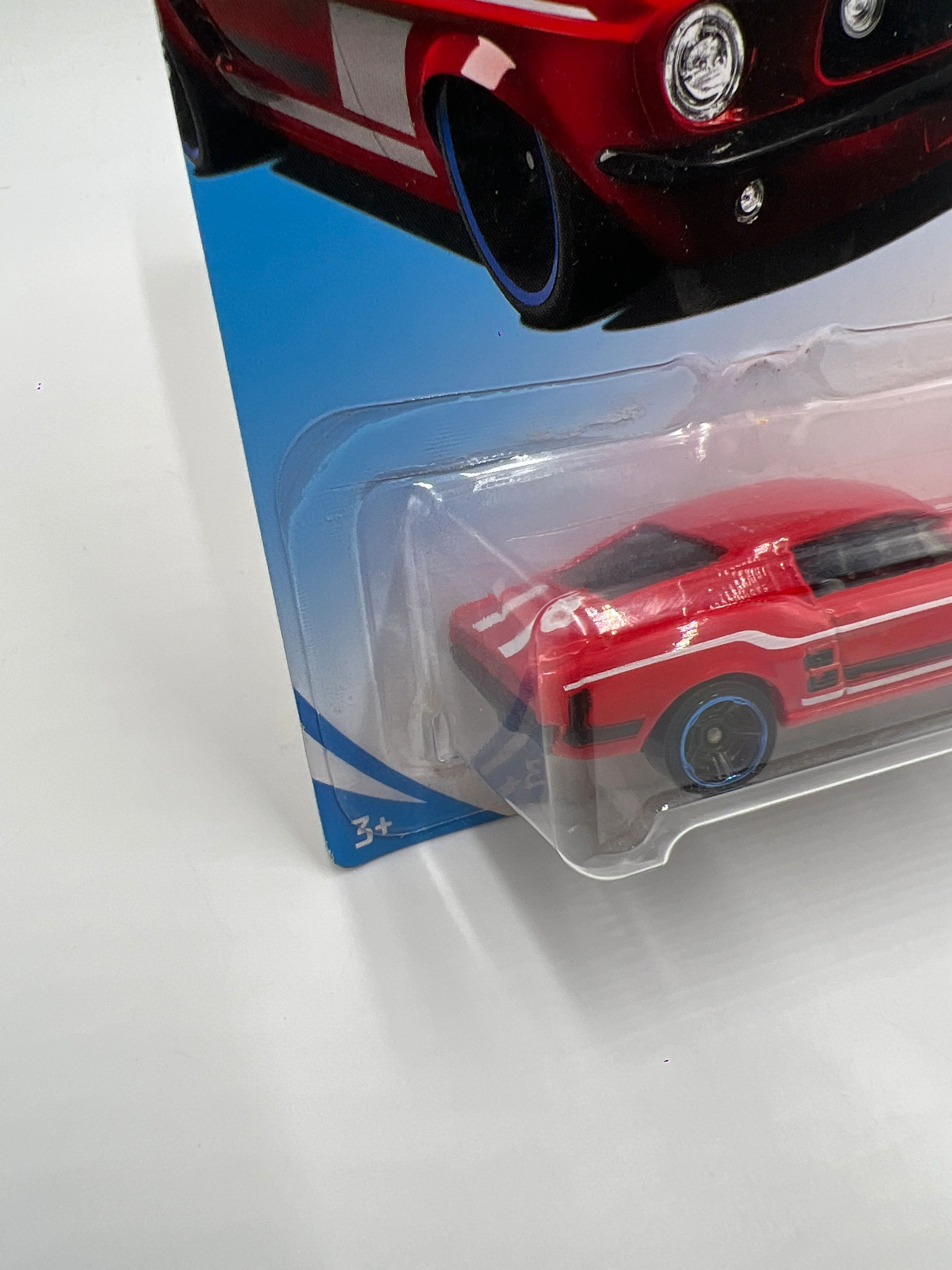 2018 Hot Wheels Then And Now #20 67 Mustang Red 22C - Image 4