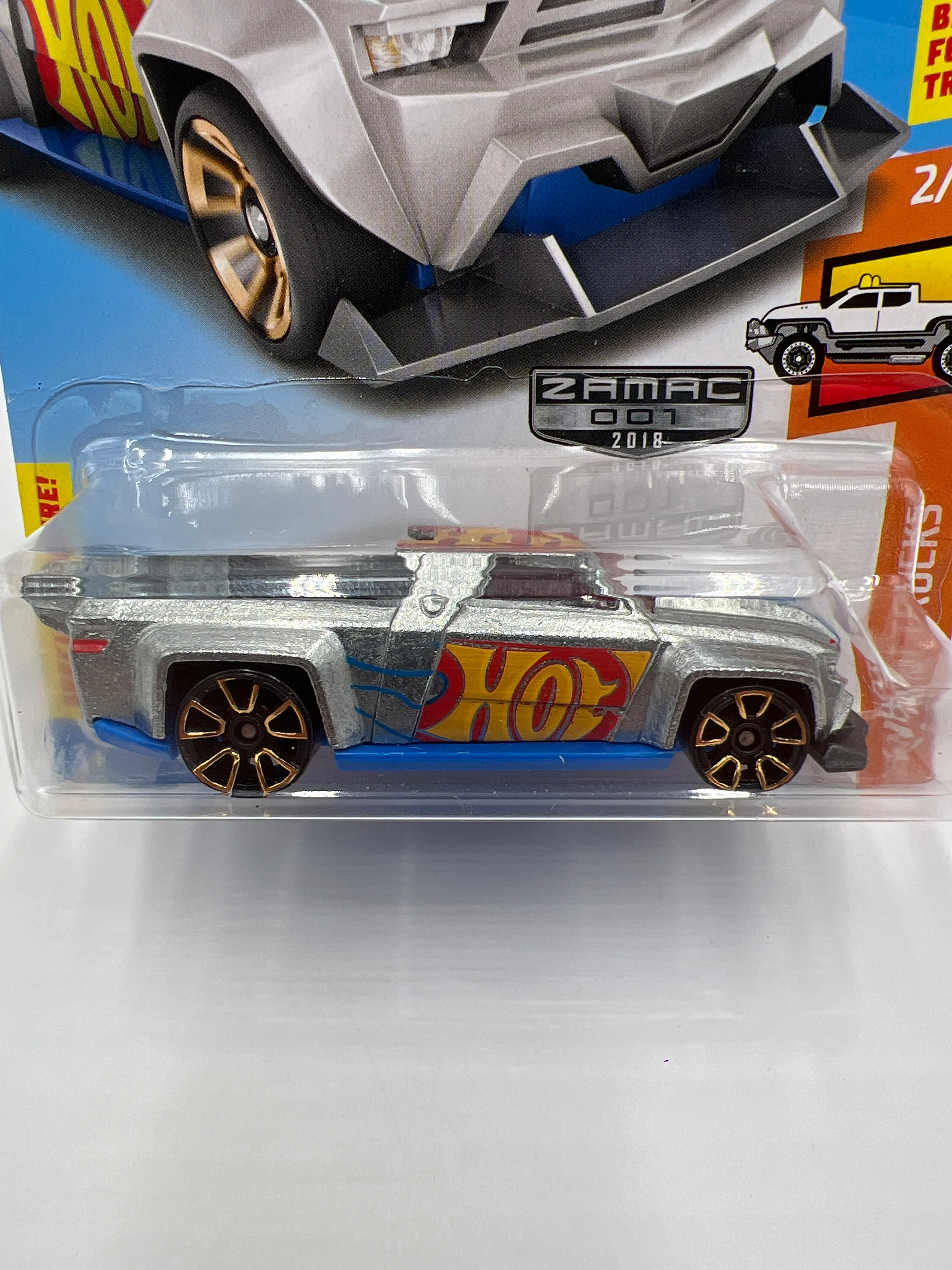 2018 Hot Wheels Walmart Exclusive Zamac 1 Solid Muscle 147F - Image 2