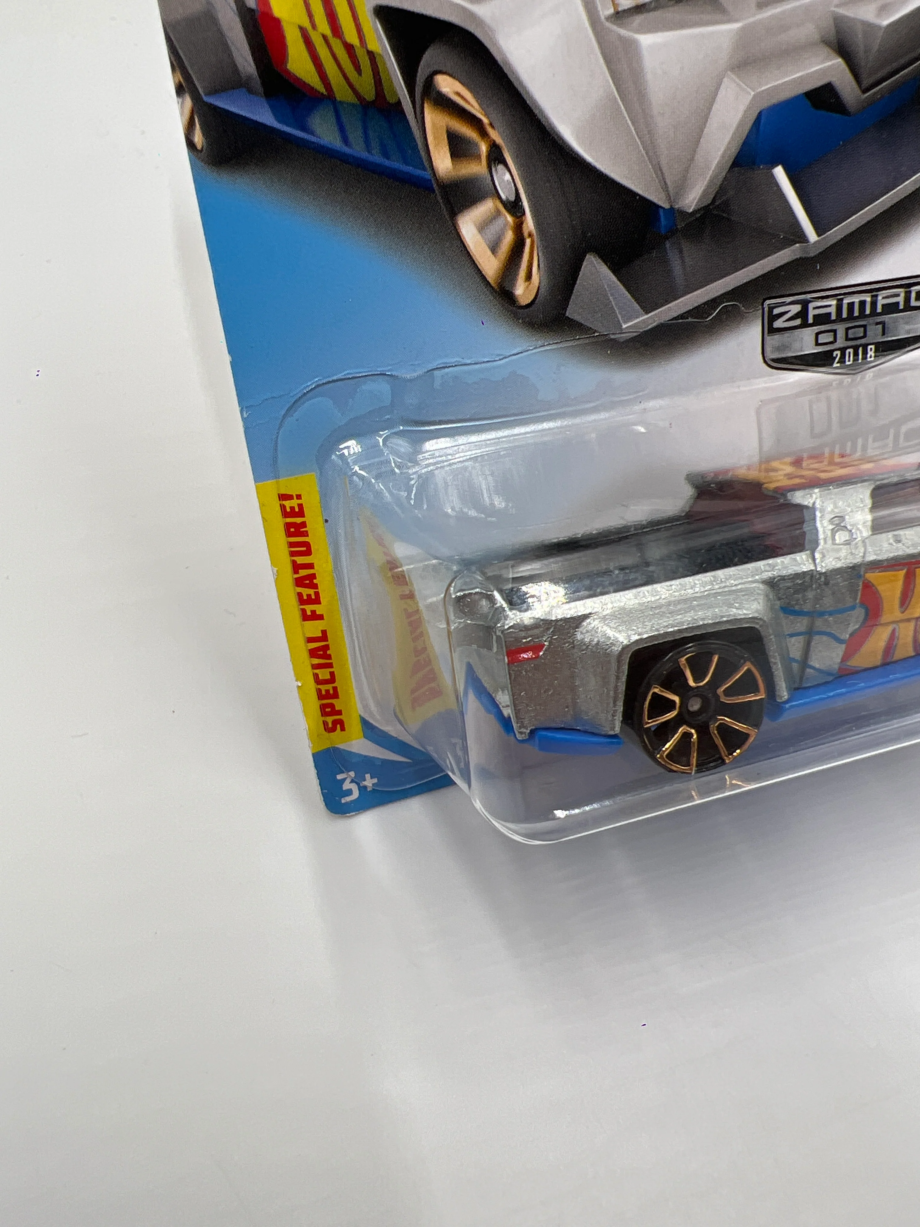 2018 Hot Wheels Walmart Exclusive Zamac 1 Solid Muscle 147F - Image 4