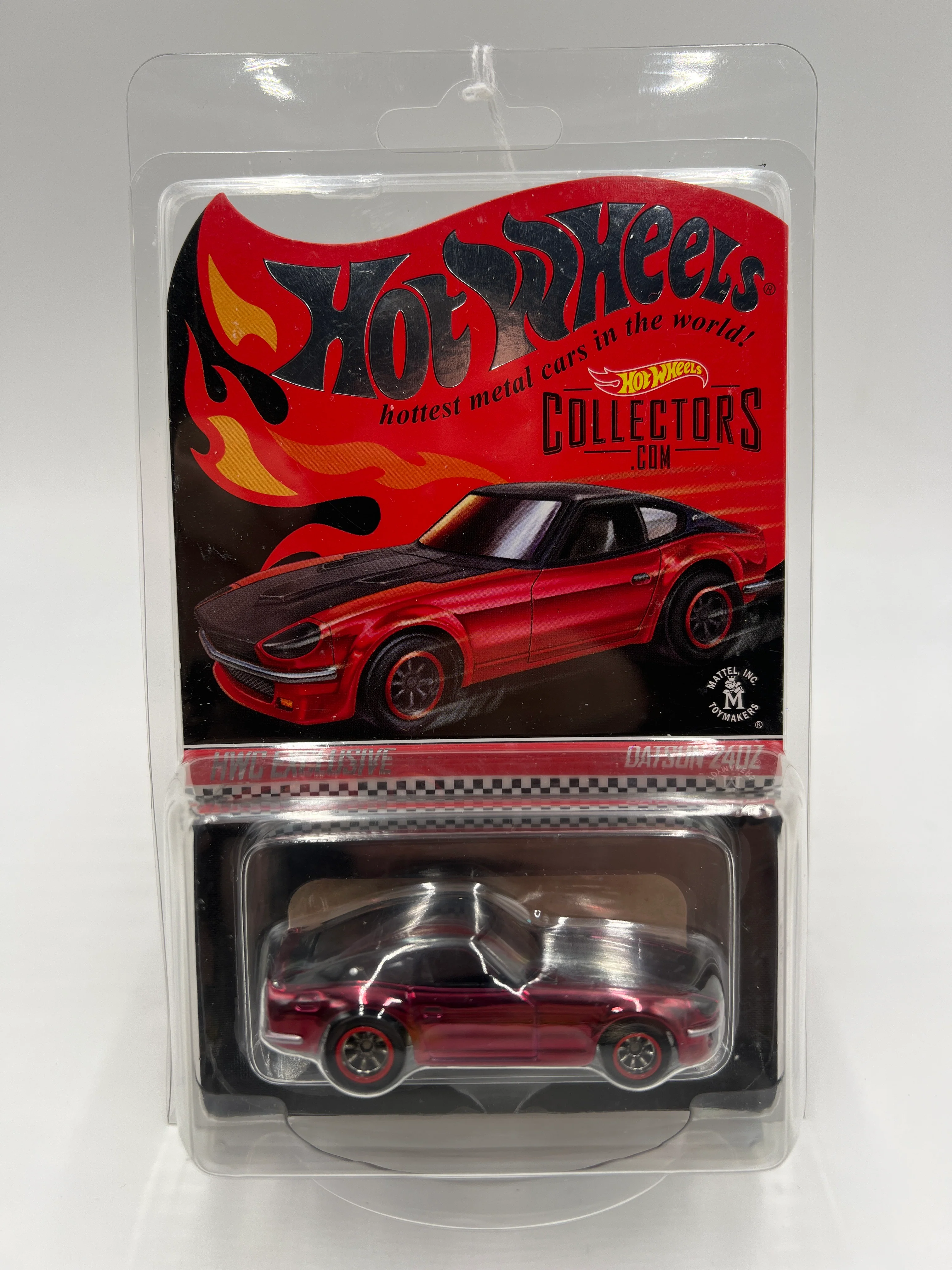Hot Wheels RLC HWC Exclusive #2452/6500 Datsun 240Z Red/Black W/Protector - Image 9