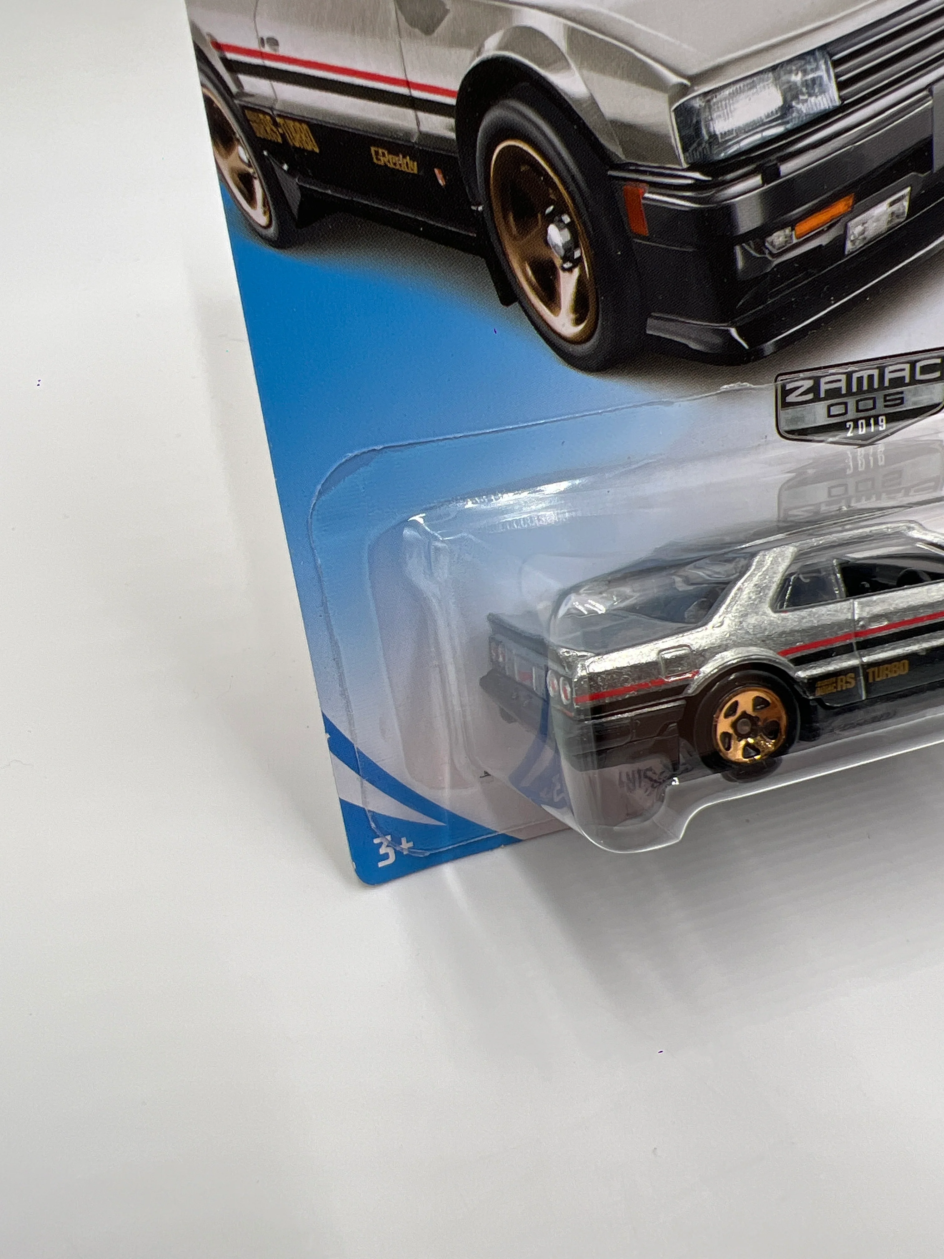 2019 Hot Wheels Walmart Exclusive Zamac 5 #48 Nissan Skyline RS KDR30 Month Card 144B - Image 4