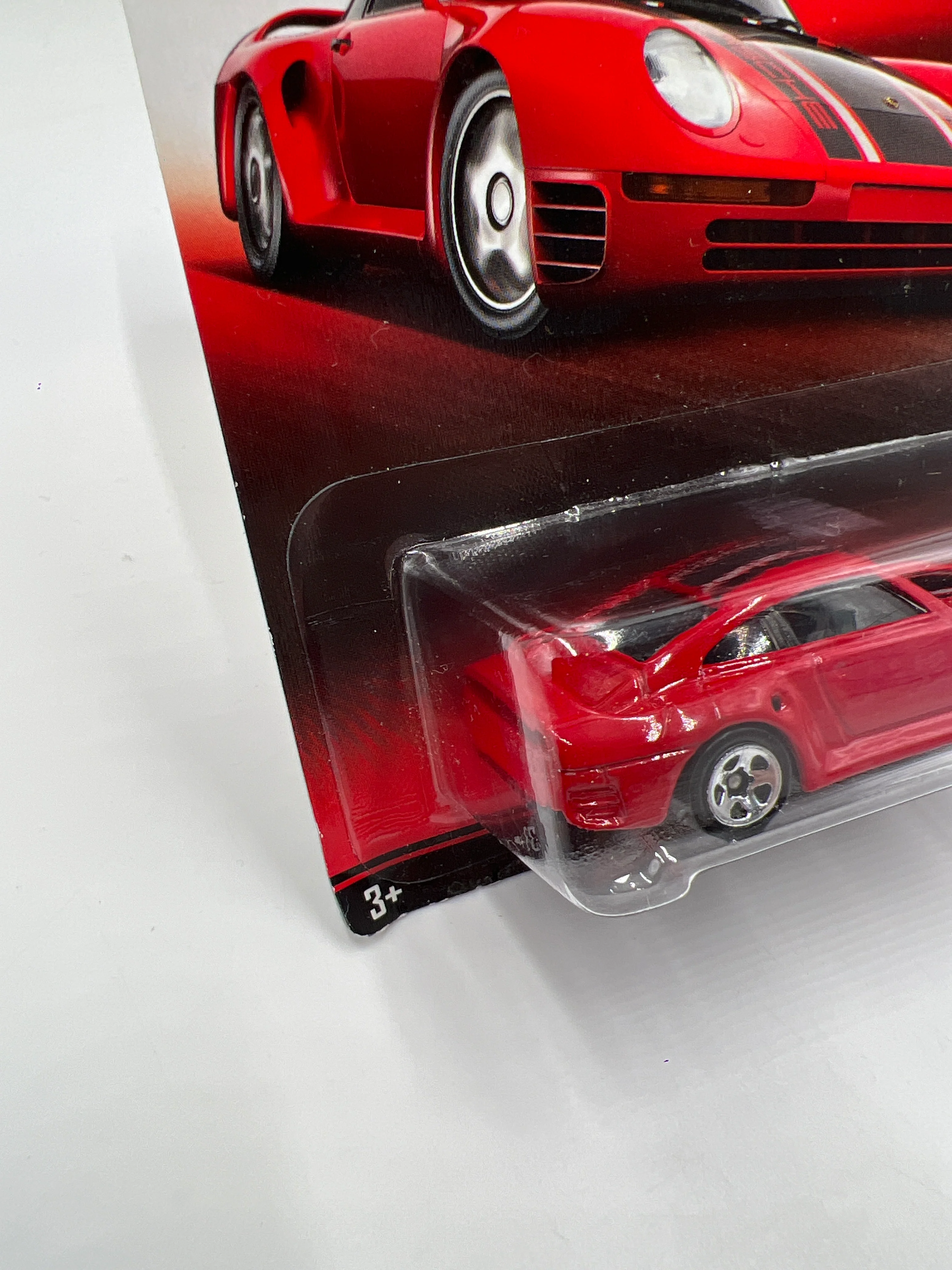 Hot Wheels Walmart Exclusive Porsche Series #3 Porsche 959 Red 158D - Image 5