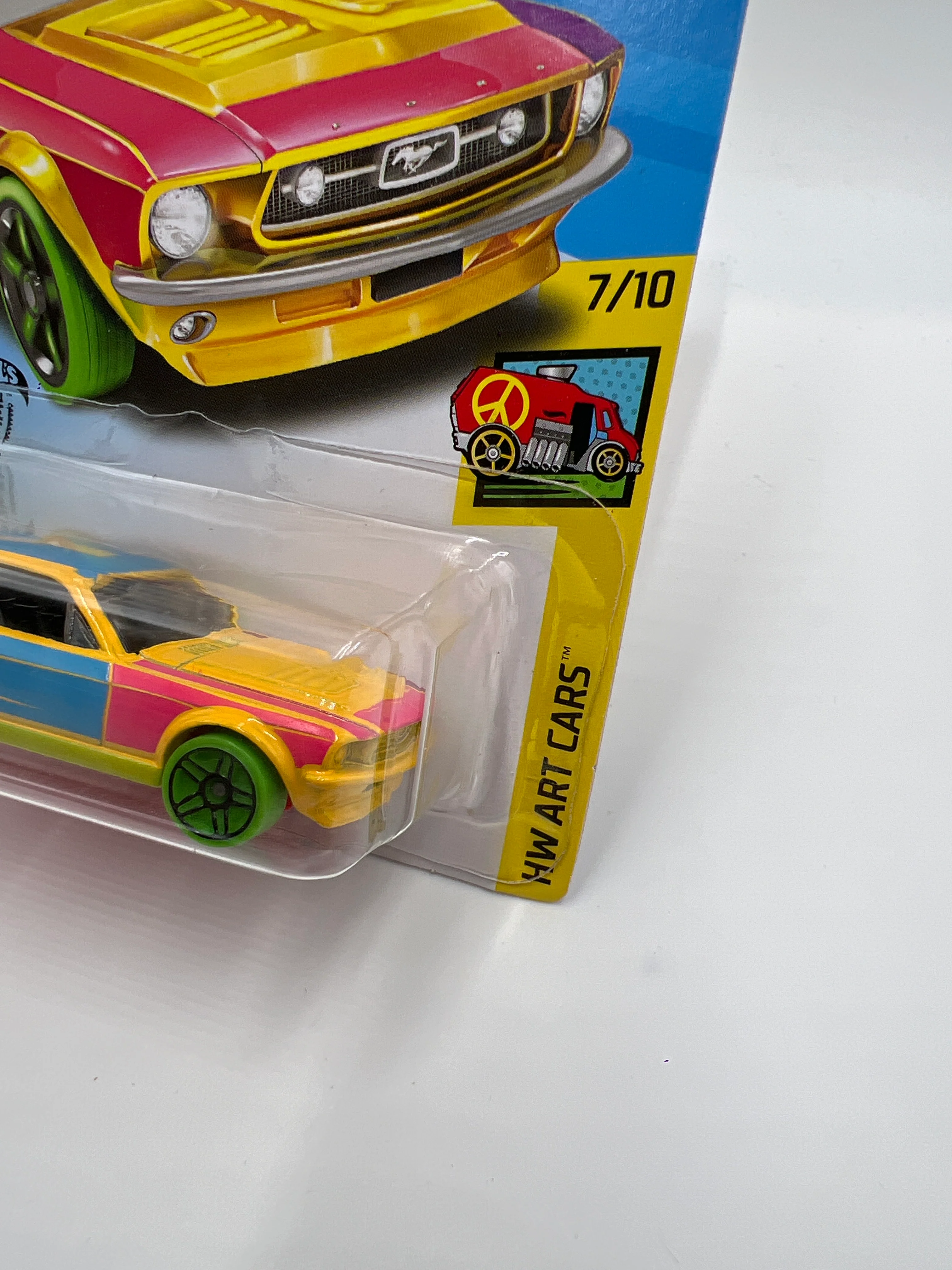 2019 Hot Wheels Art Cars #218 67 Ford Mustang Coupe - Image 3
